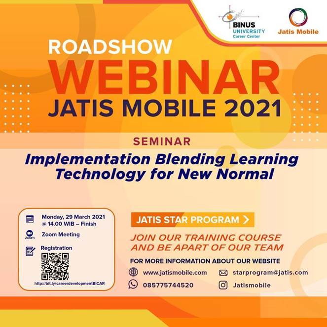 [Webinar] JATIS Mobile 2021 - Implementation Blending Learning Technology for New Normal