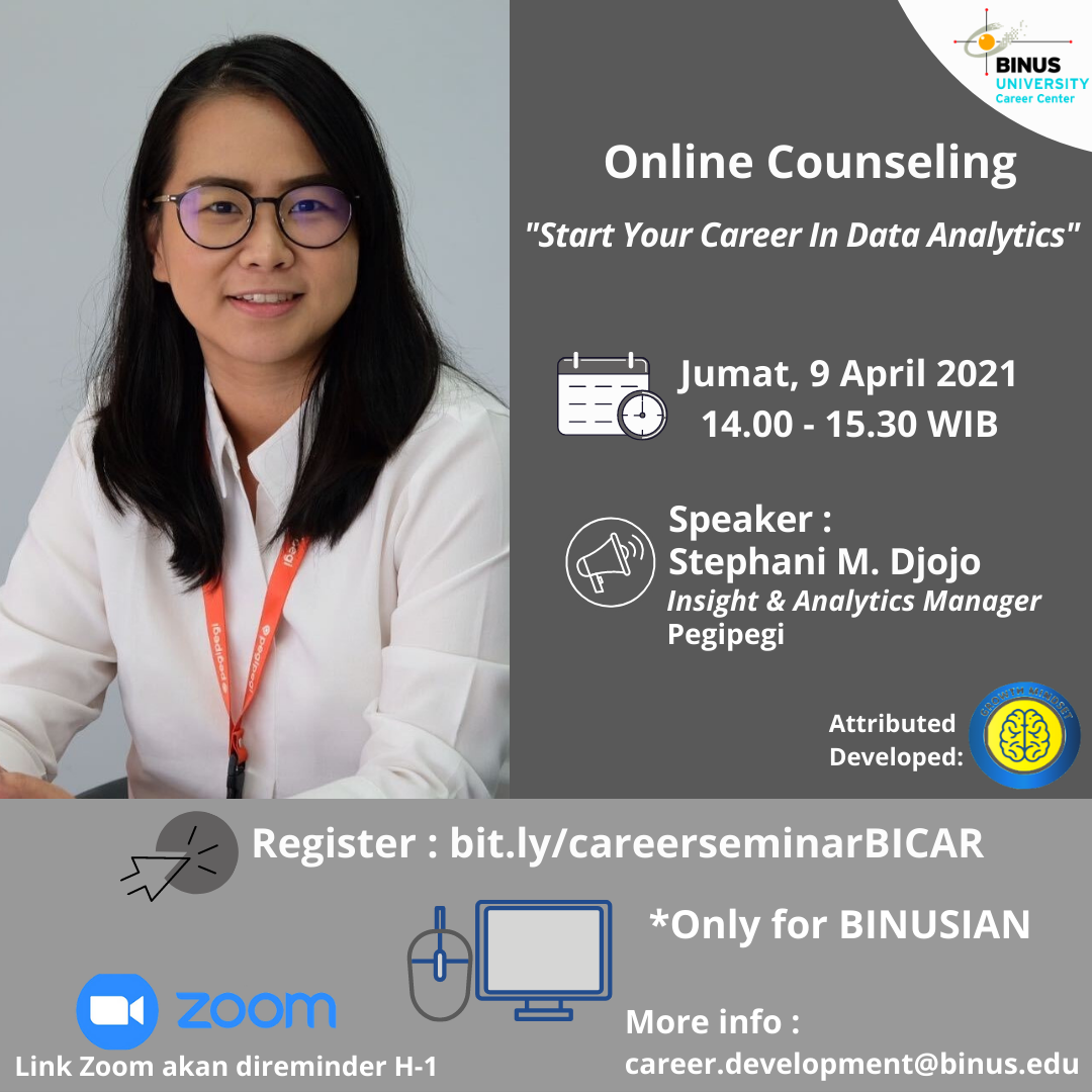 Online Konseling - Start Your Career In Data Analytics