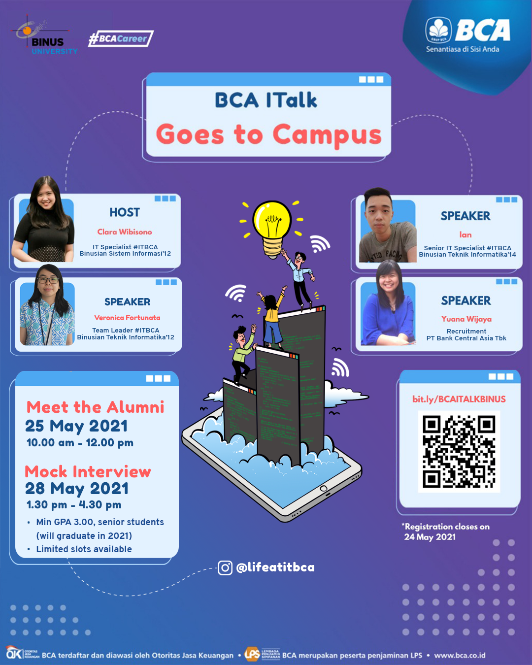 BCA ITalk Goes to Campus