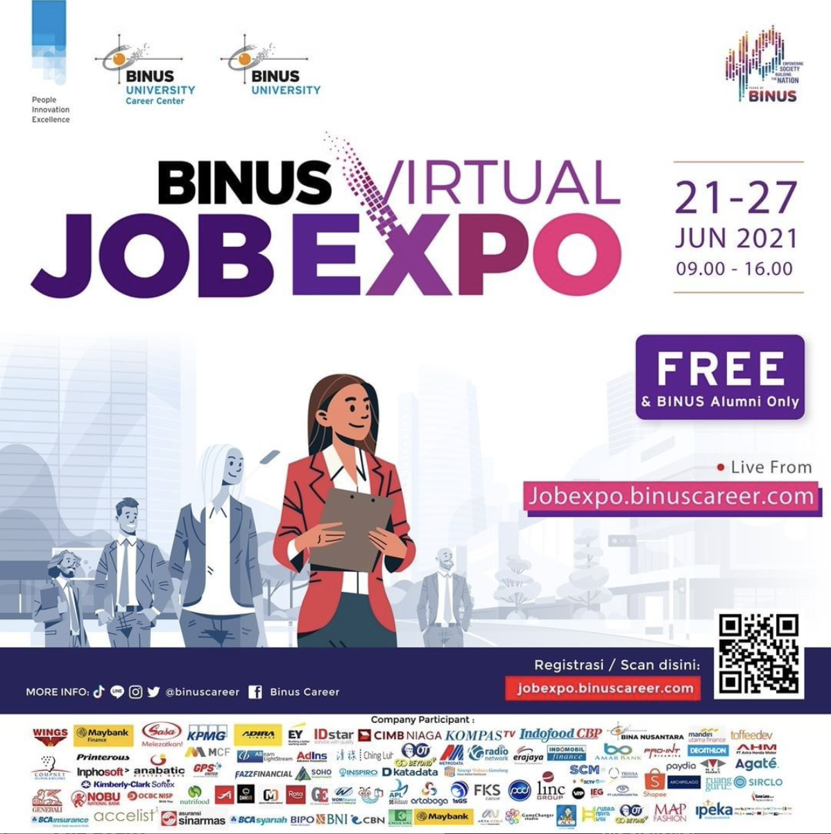 BINUS Virtual Job Expo 37