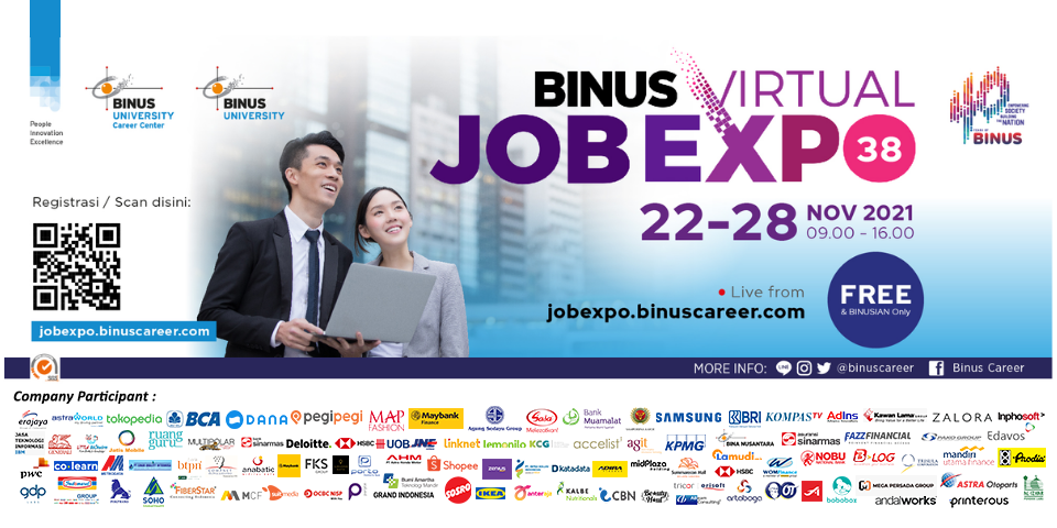 BINUS Virtual Job Expo 38