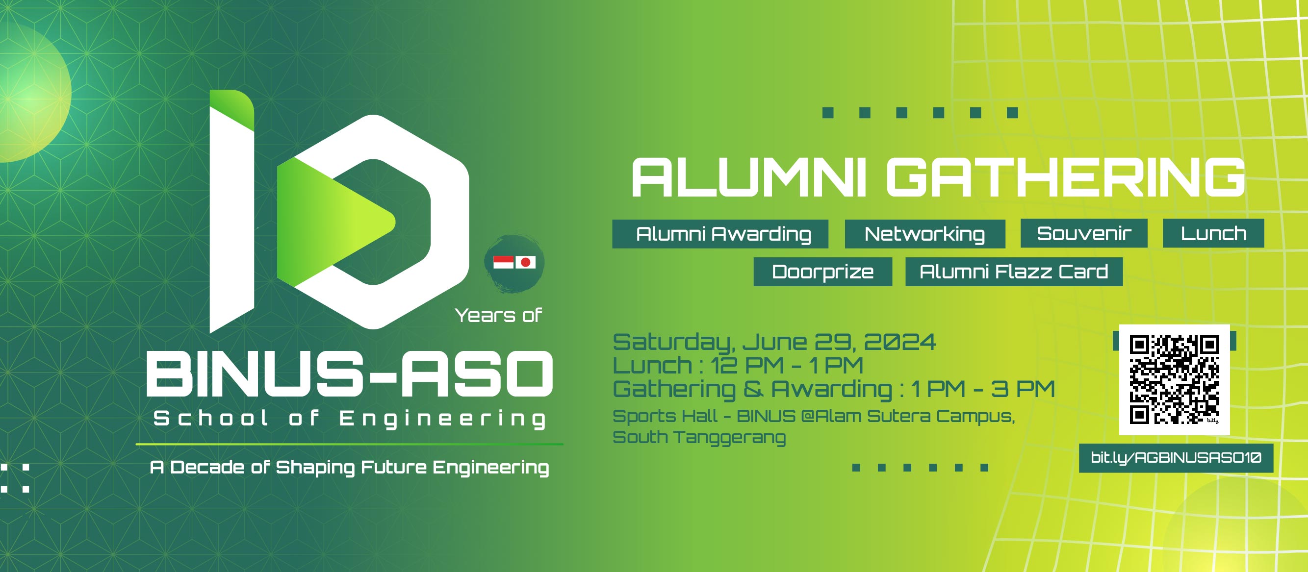 Celebrating 10 Years of BINUS-ASO School of Engineering!