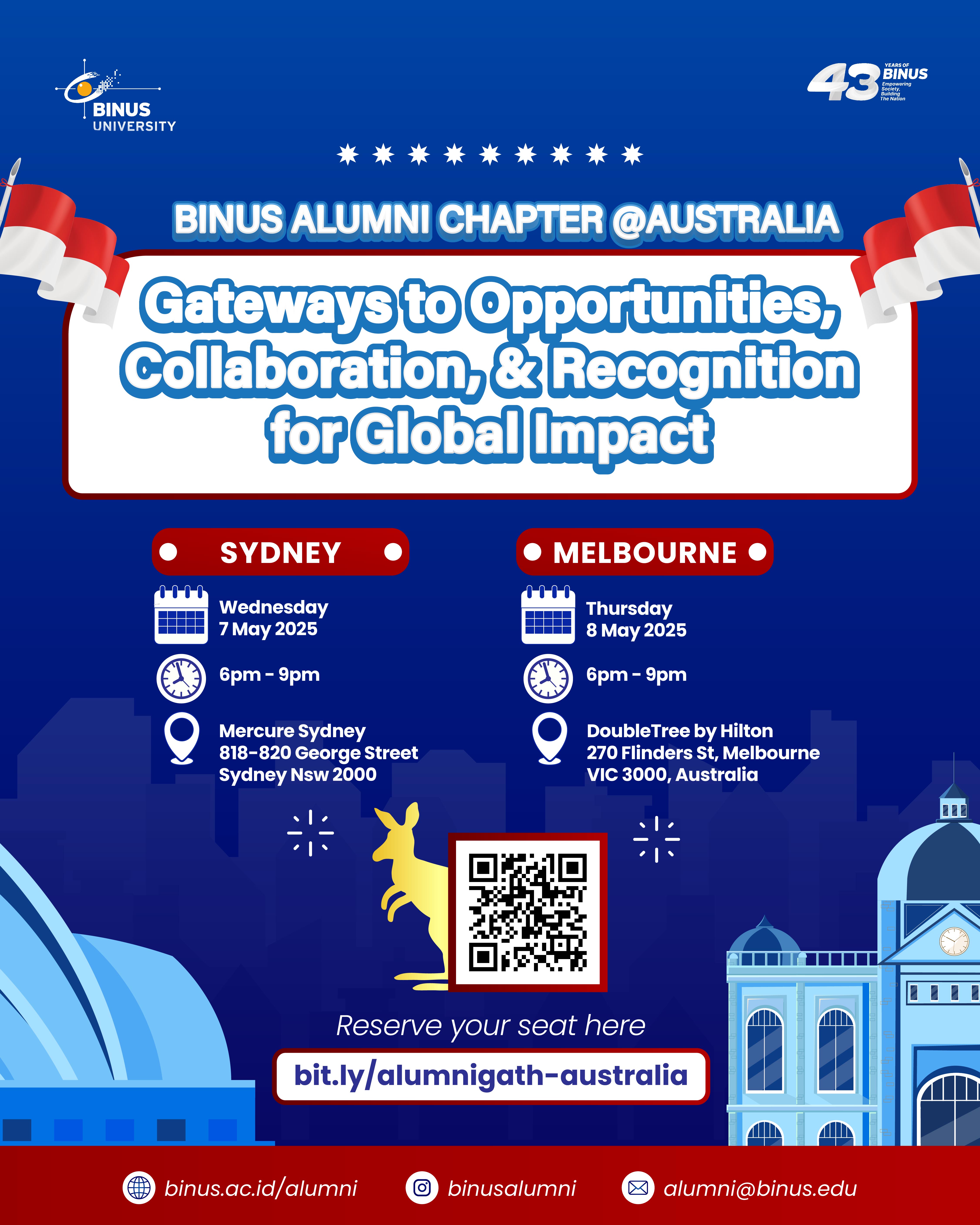 BINUS ALUMNI CHAPTER @AUSTRALIA