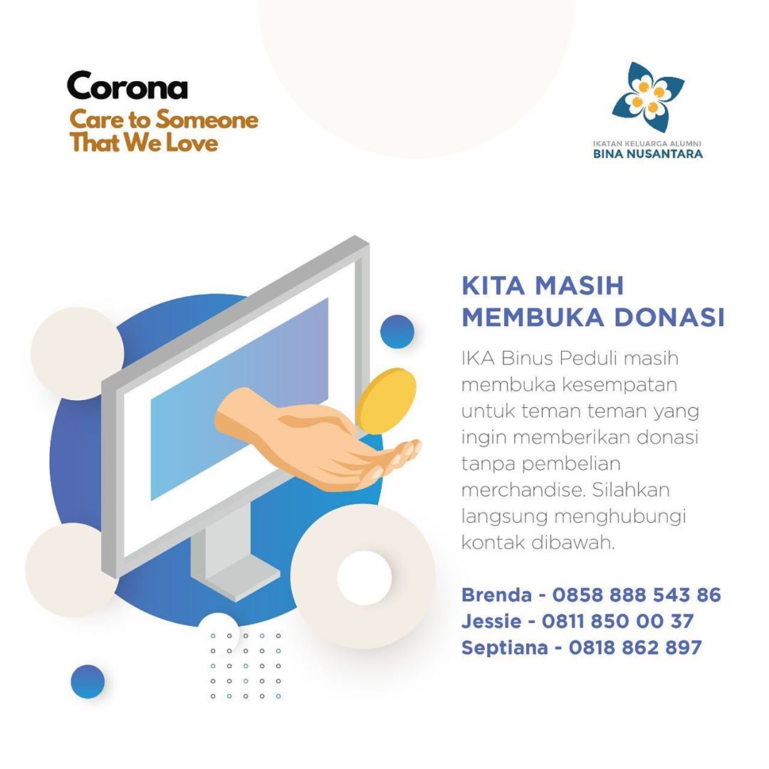 [IKA BINUS - Social Division] Corona Care to Someo