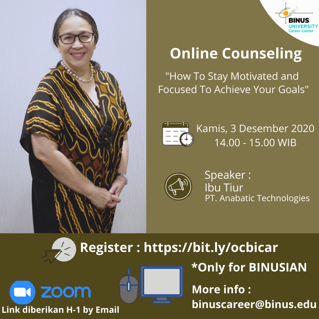 Online Counseling - How To Stay Motivated and Focused To Achieve Your Goals