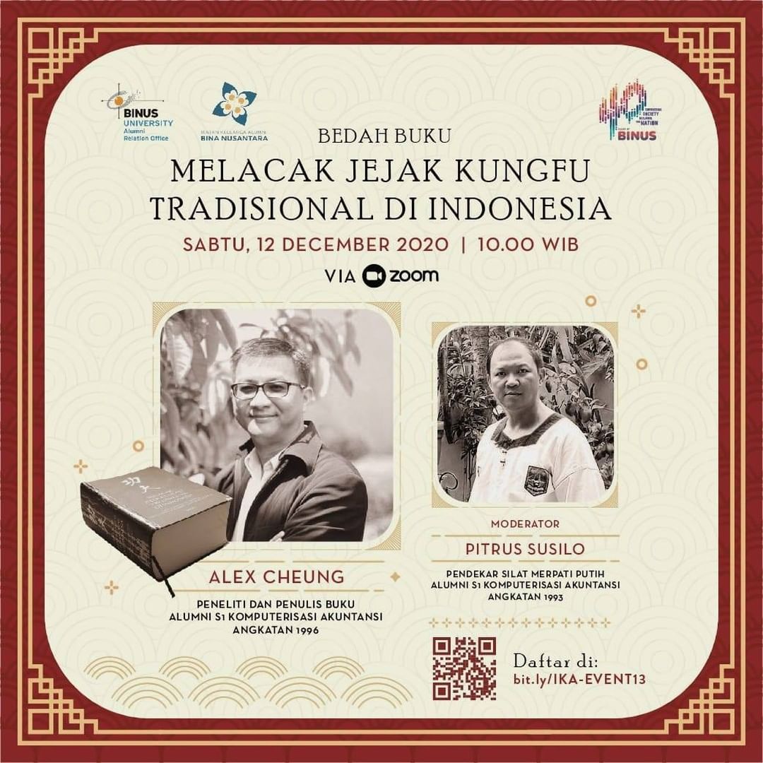 Bedah Buku - Melacak Jejak Kungfu Tradisional di I