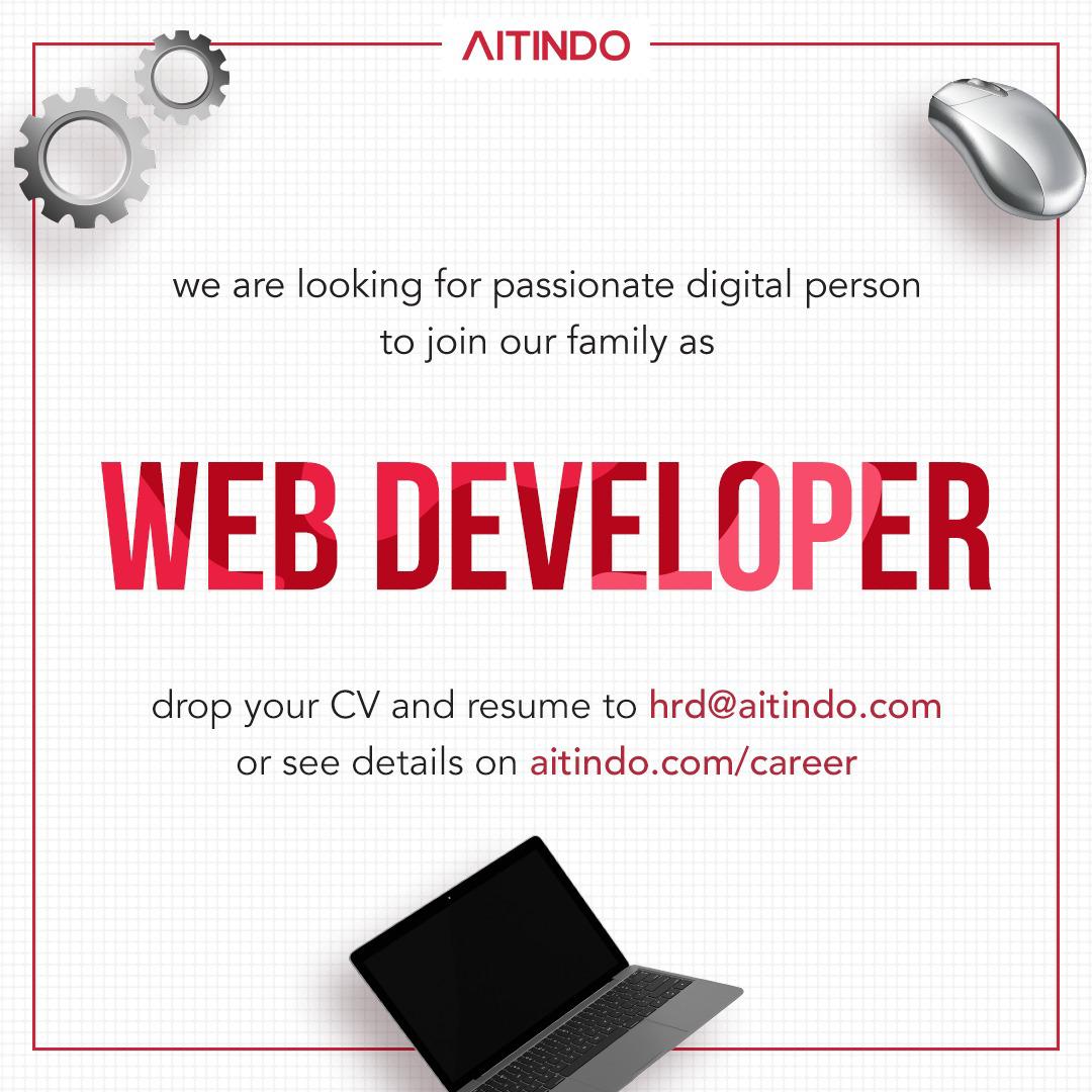 [JOB VACANCY] Web Developer at PT. Aiti Prima Indonesia