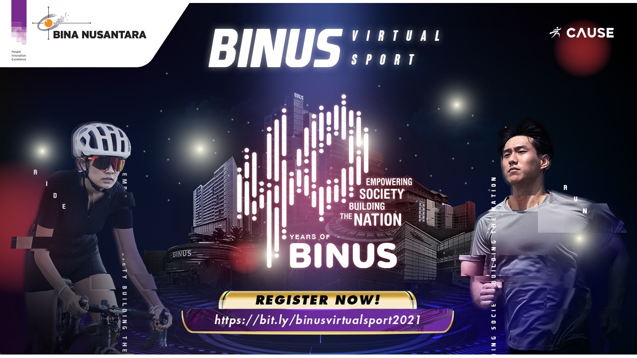 BINUS VIRTUAL SPORT 2021 (Run & Ride)