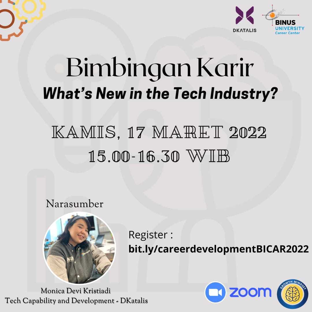 Bimbingan Karir : “What's New in the Tech Industry