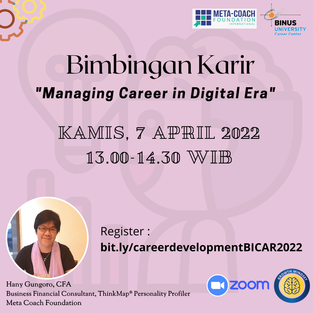 Seminar Career : Managing Career in Digital Era
