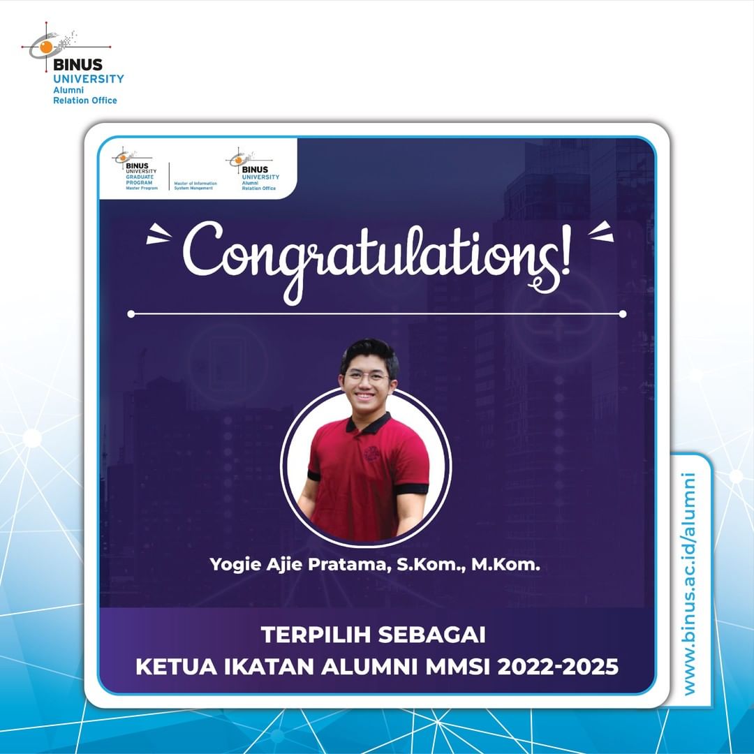 Ketua Ikatan Alumni MMSI periode 2022-2025