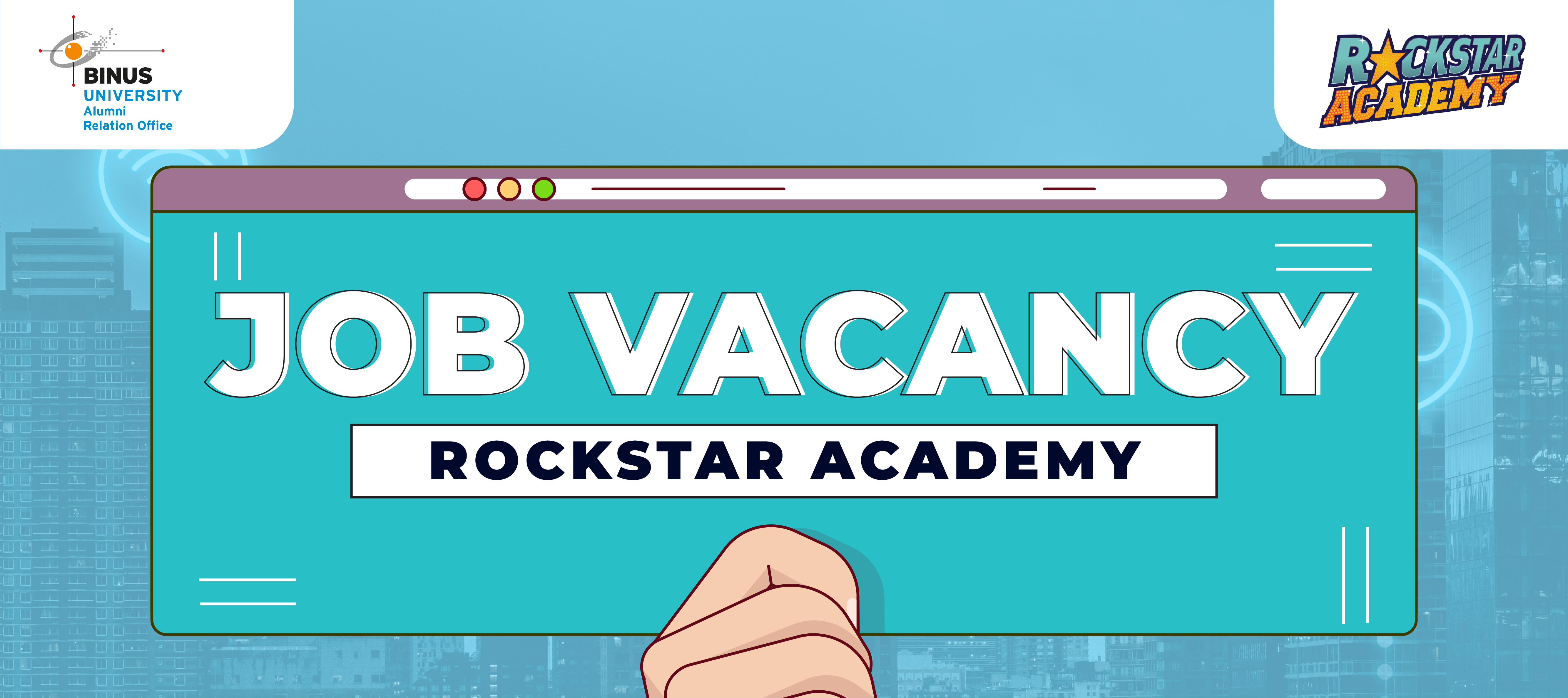 [JOB VACANCY] - ROCKSTAR ACADEMY