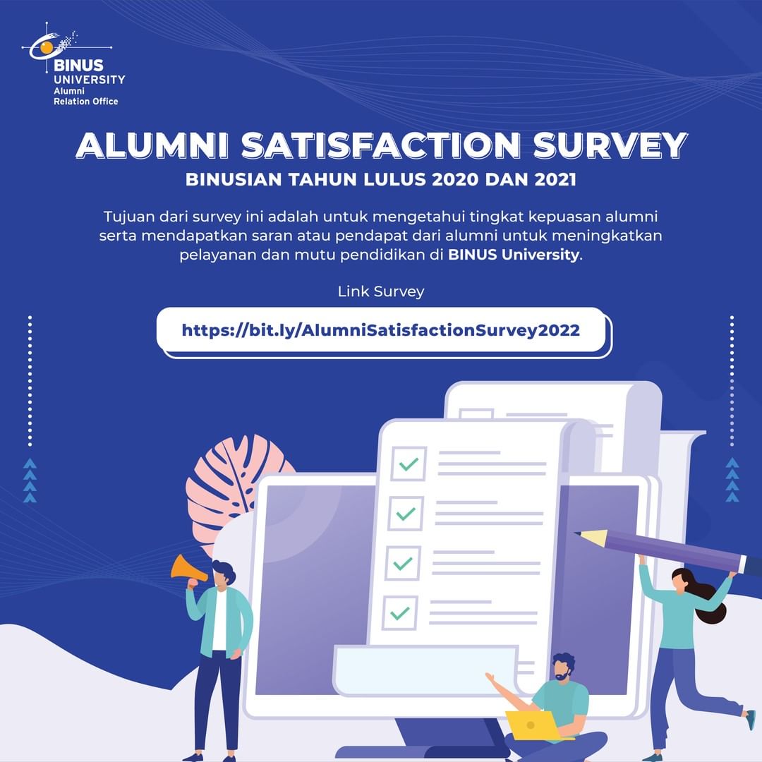 ALUMNI Satisfaction Survey BINUSIAN Tahun Lulus 2020 & 2021