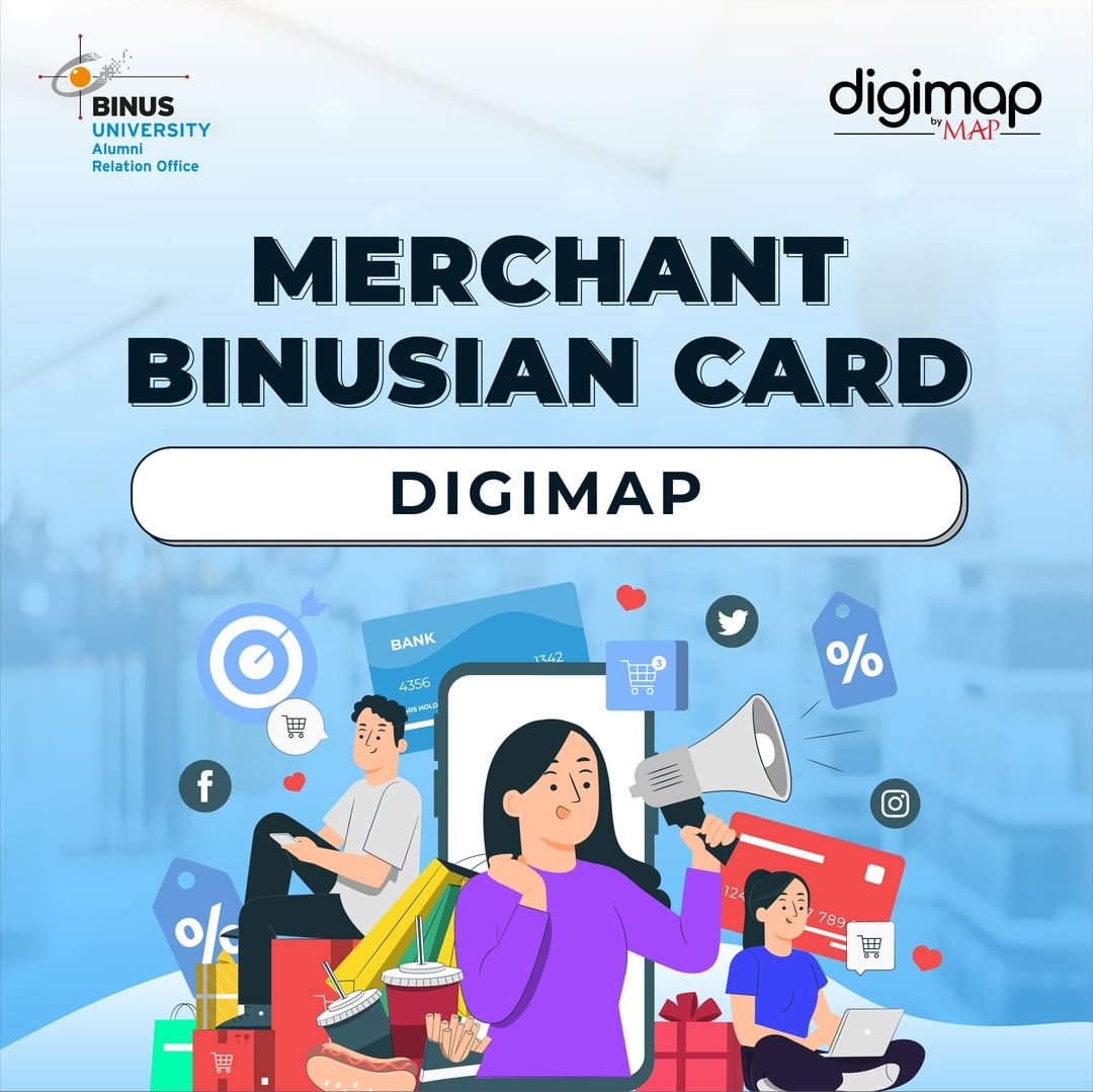 Merchant BINUSIAN CARD : DIGIMAP