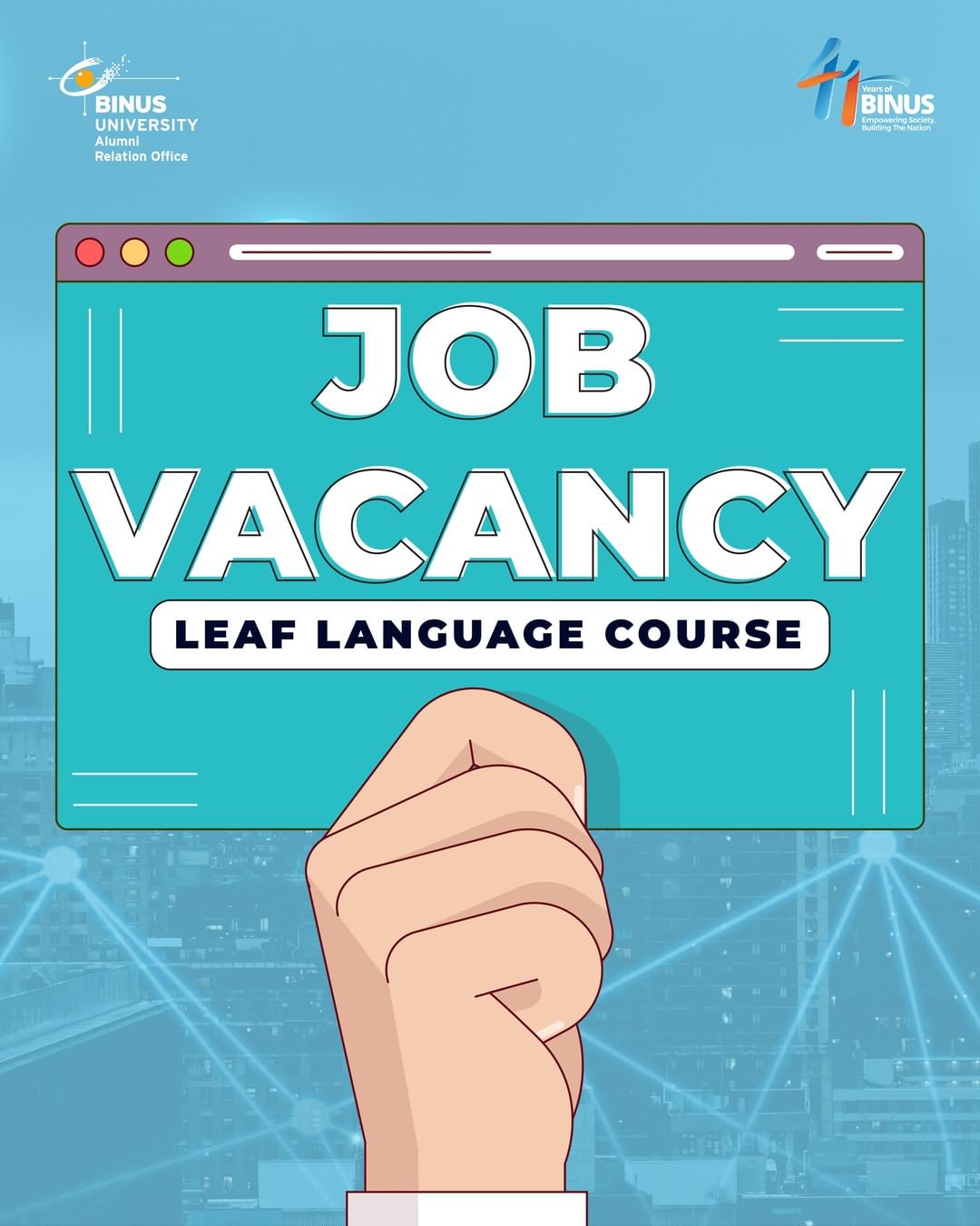 [JOB VACANCY] - Leaf Leanguage Course