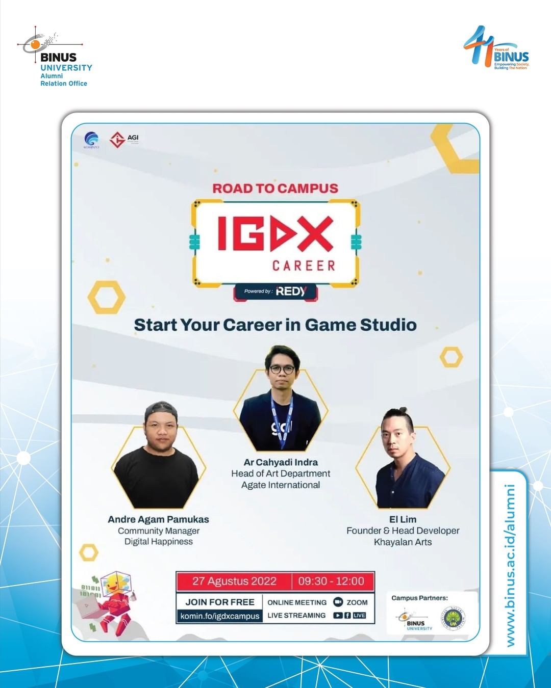 Road to IGDX Career 2022!