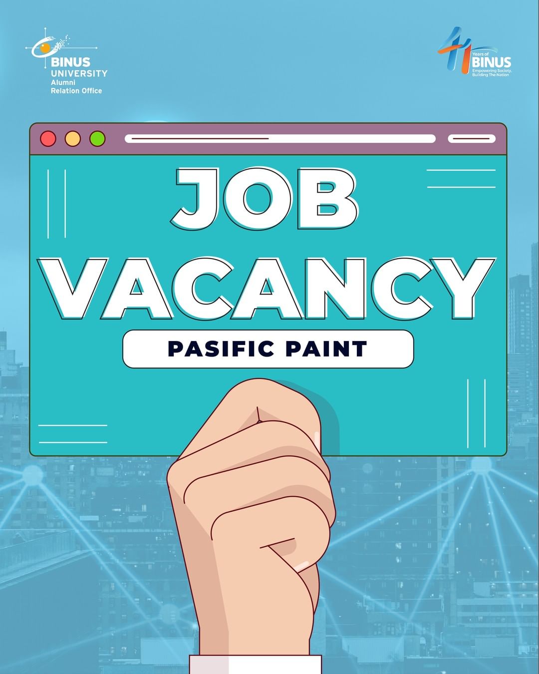 [JOB VACANCY] - Pacific Paint Indonesia