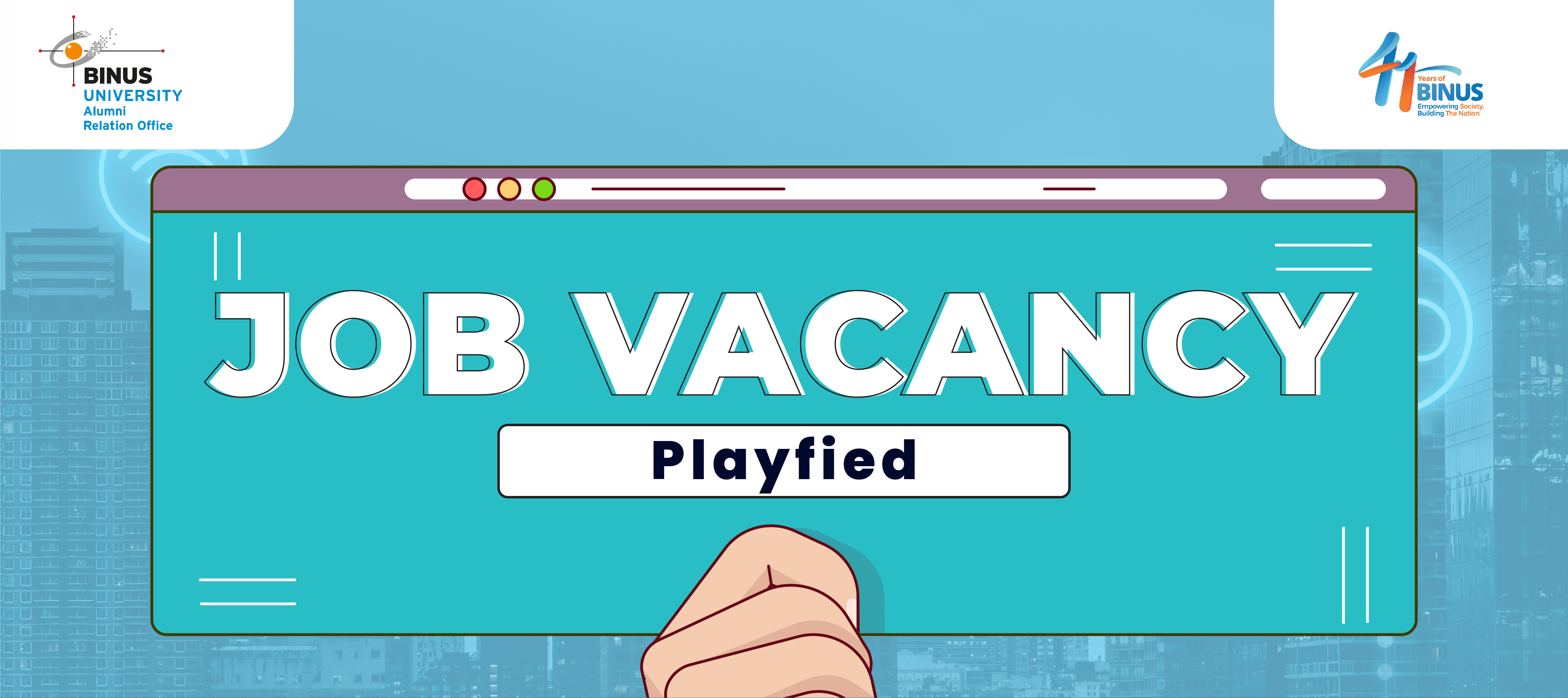 [JOB VACANCY] - Playfied