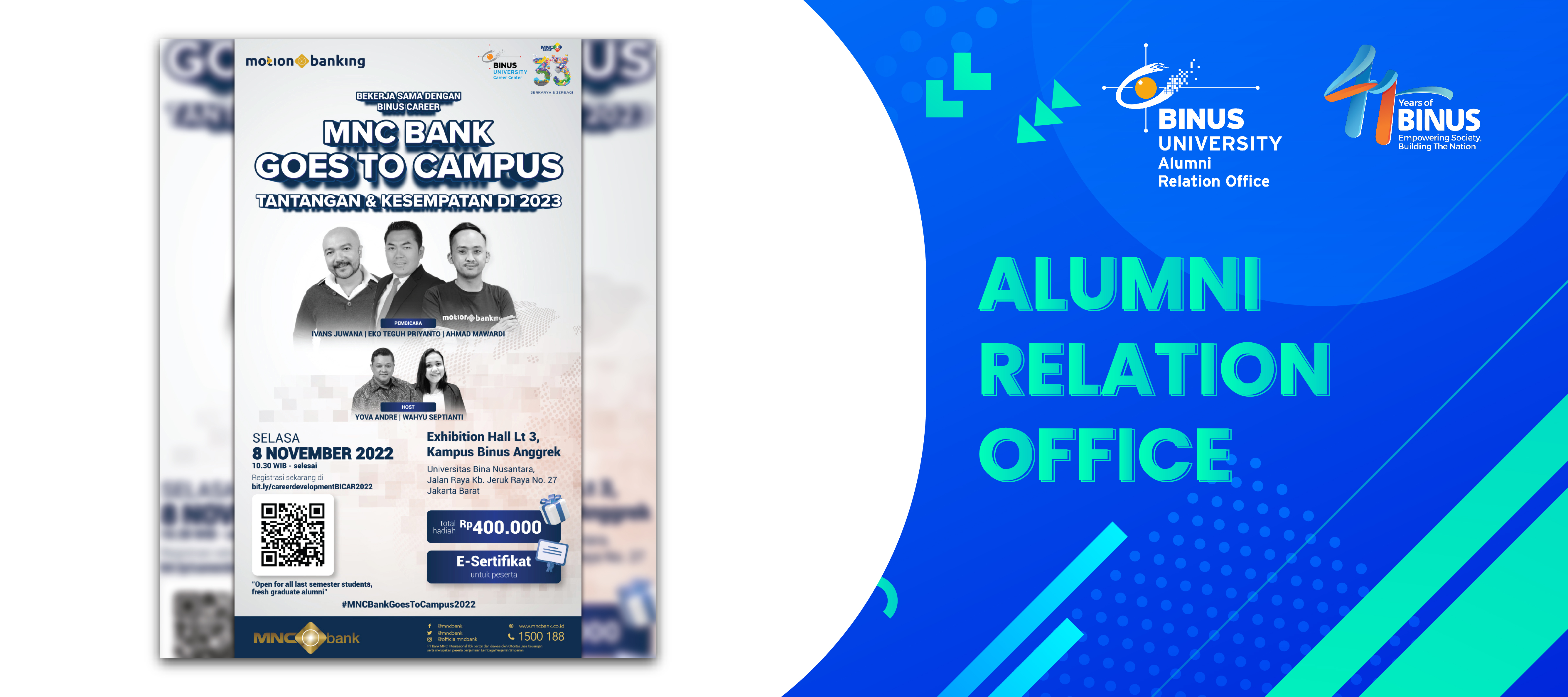 MNC Bank Goes To Campus - Tantangan & Kesempatan Di 2023