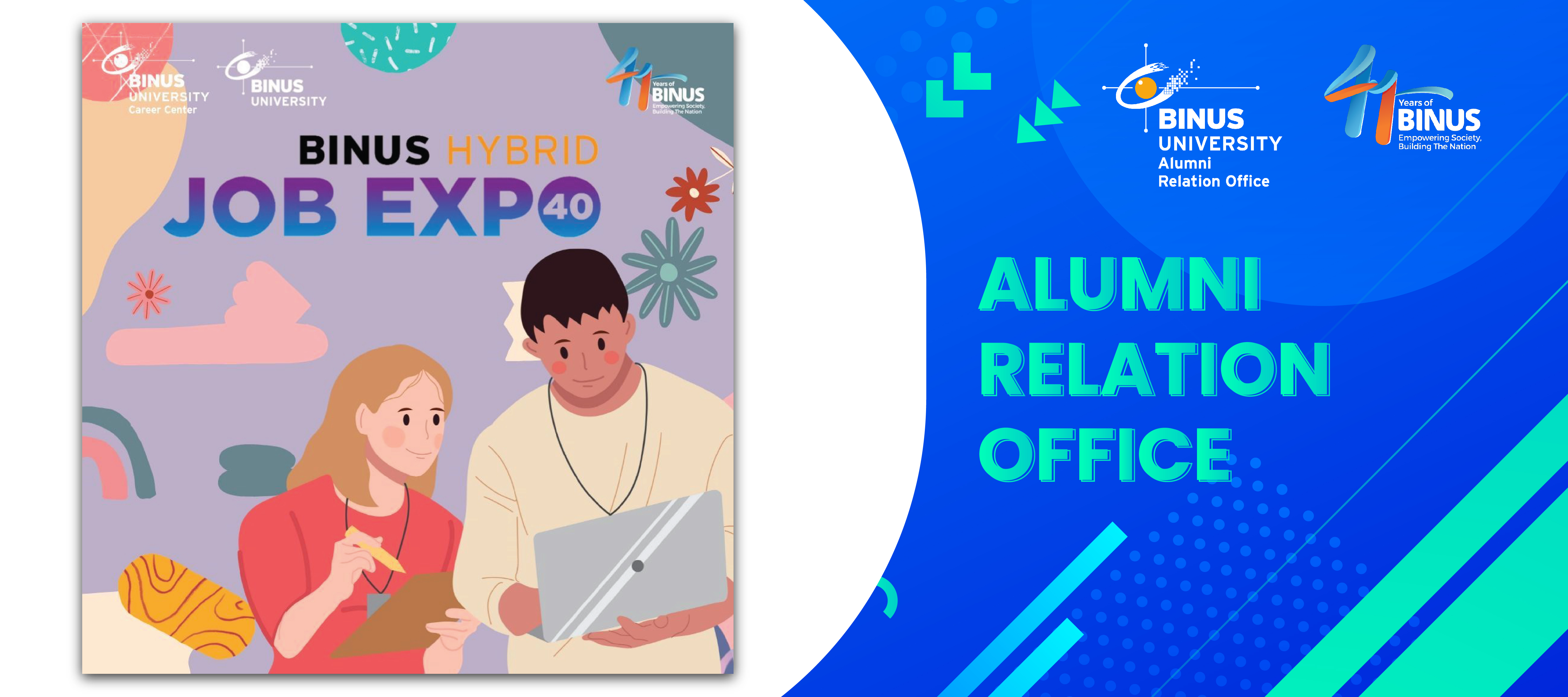 BINUS HYBRID JOB EXPO 40 Akan Segera hadir lho!!!