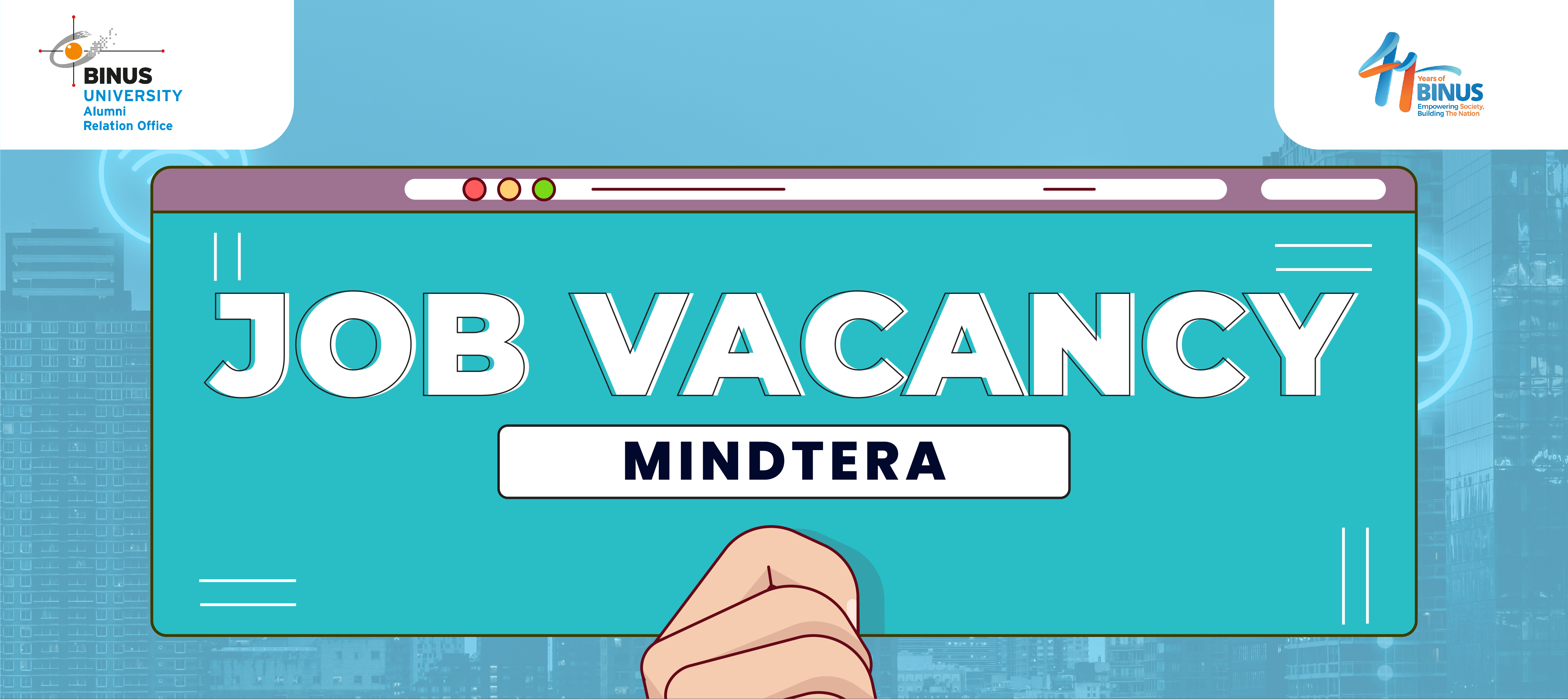 [JOB VACANCY] - Mindtera