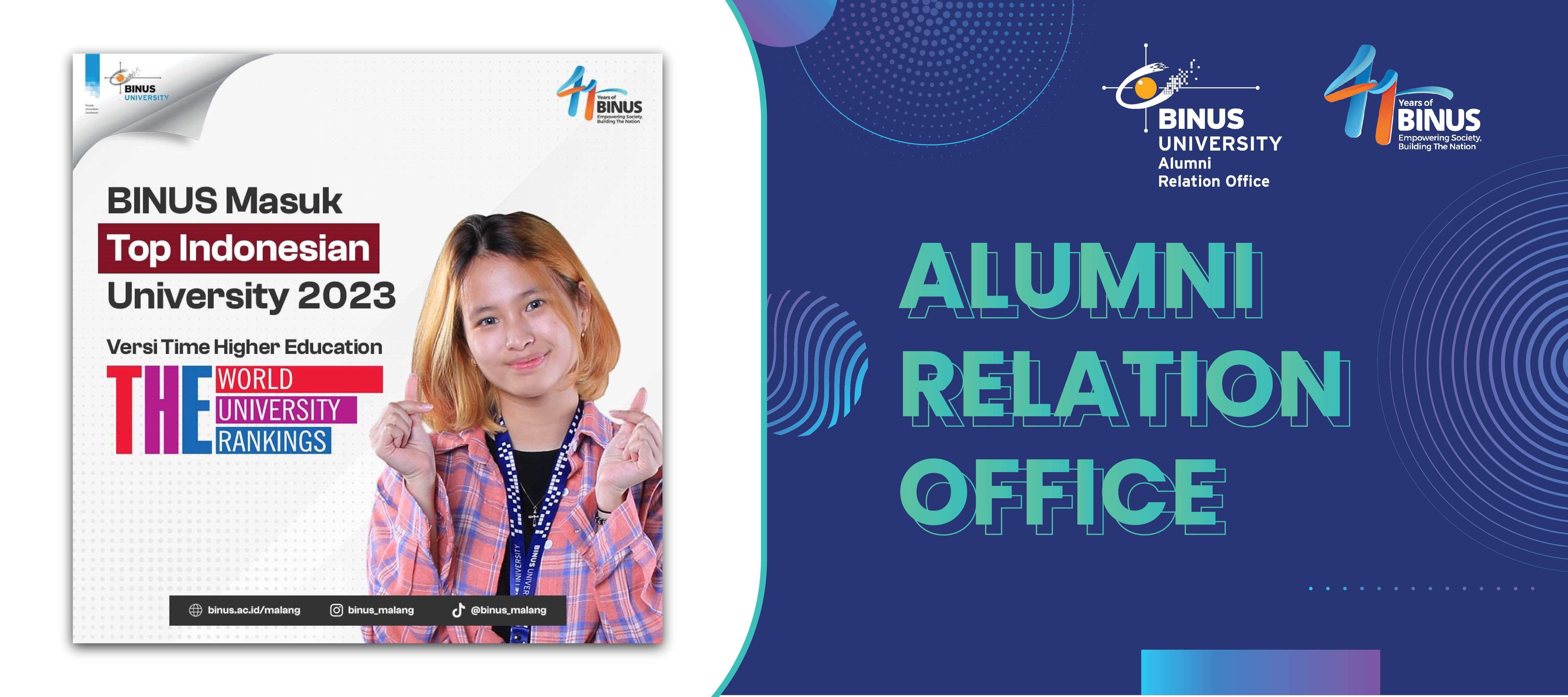 BINUS kembali meraih prestasi untuk menunjukkan kualitasnya.