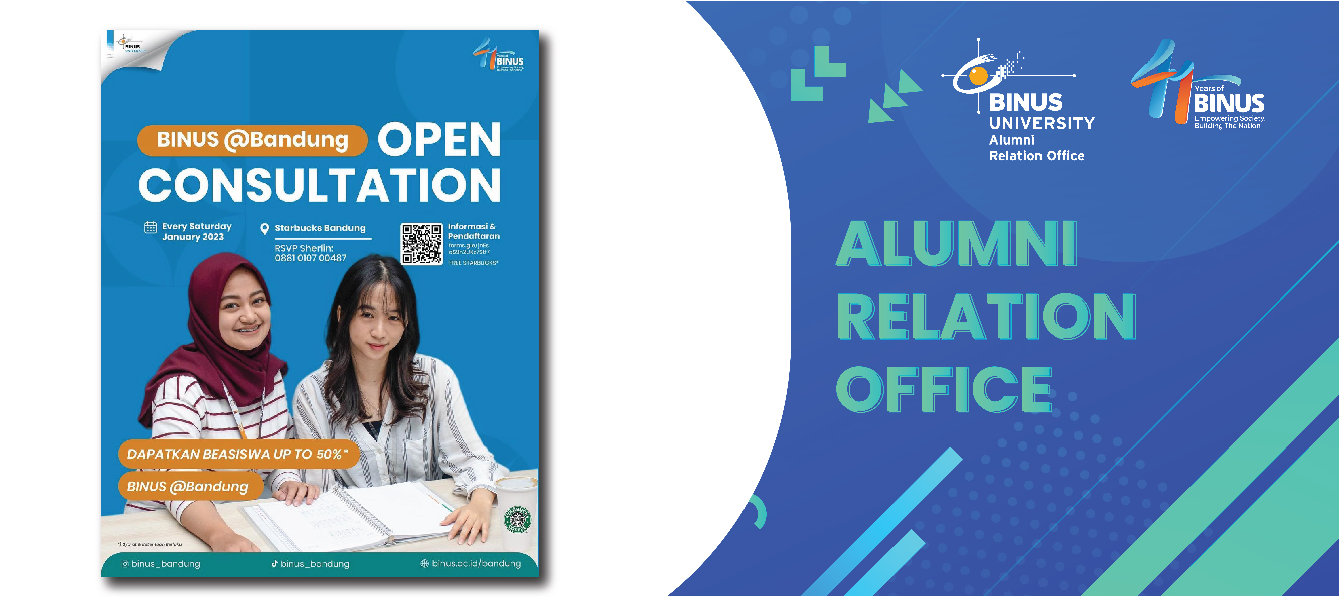 Kabar baik untuk Sobat BINUSIAN Bandung!