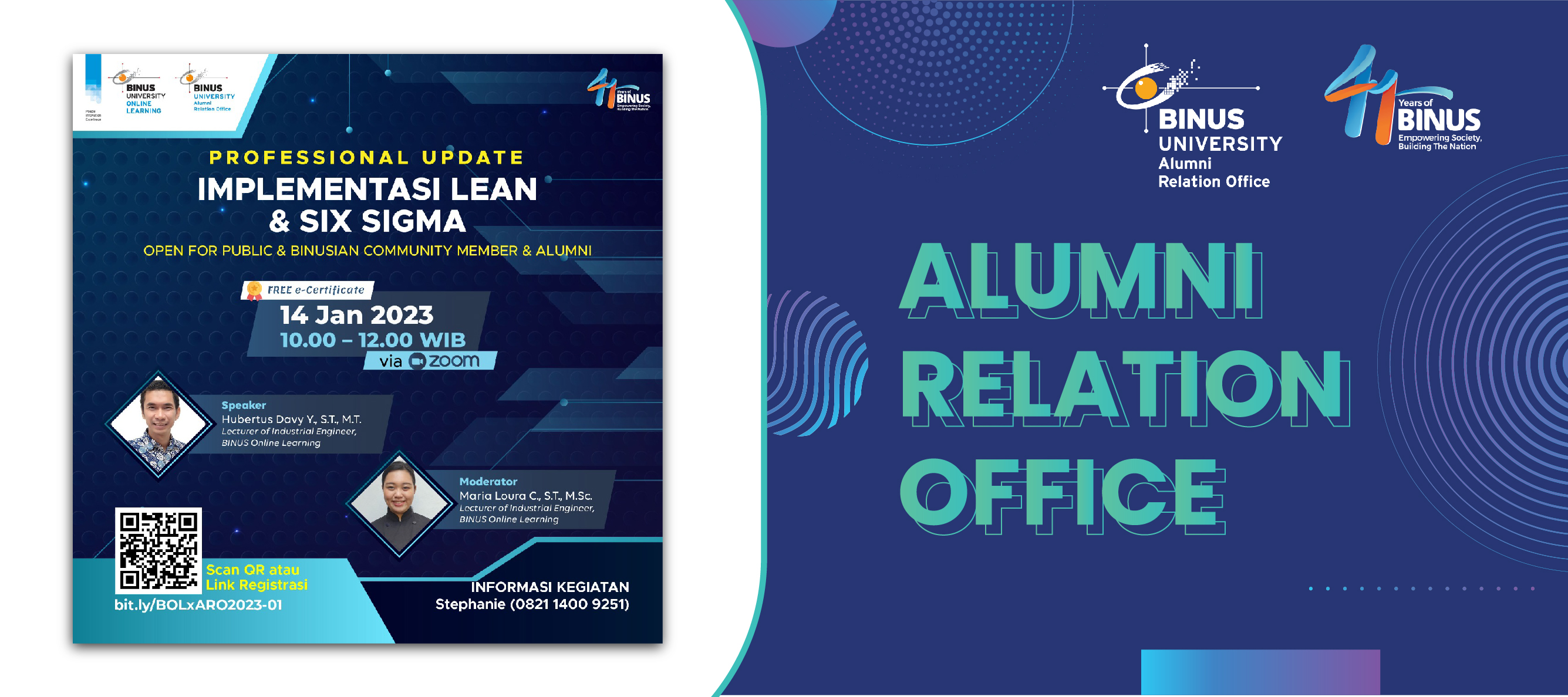 Webinar Professional Update dengan judul 