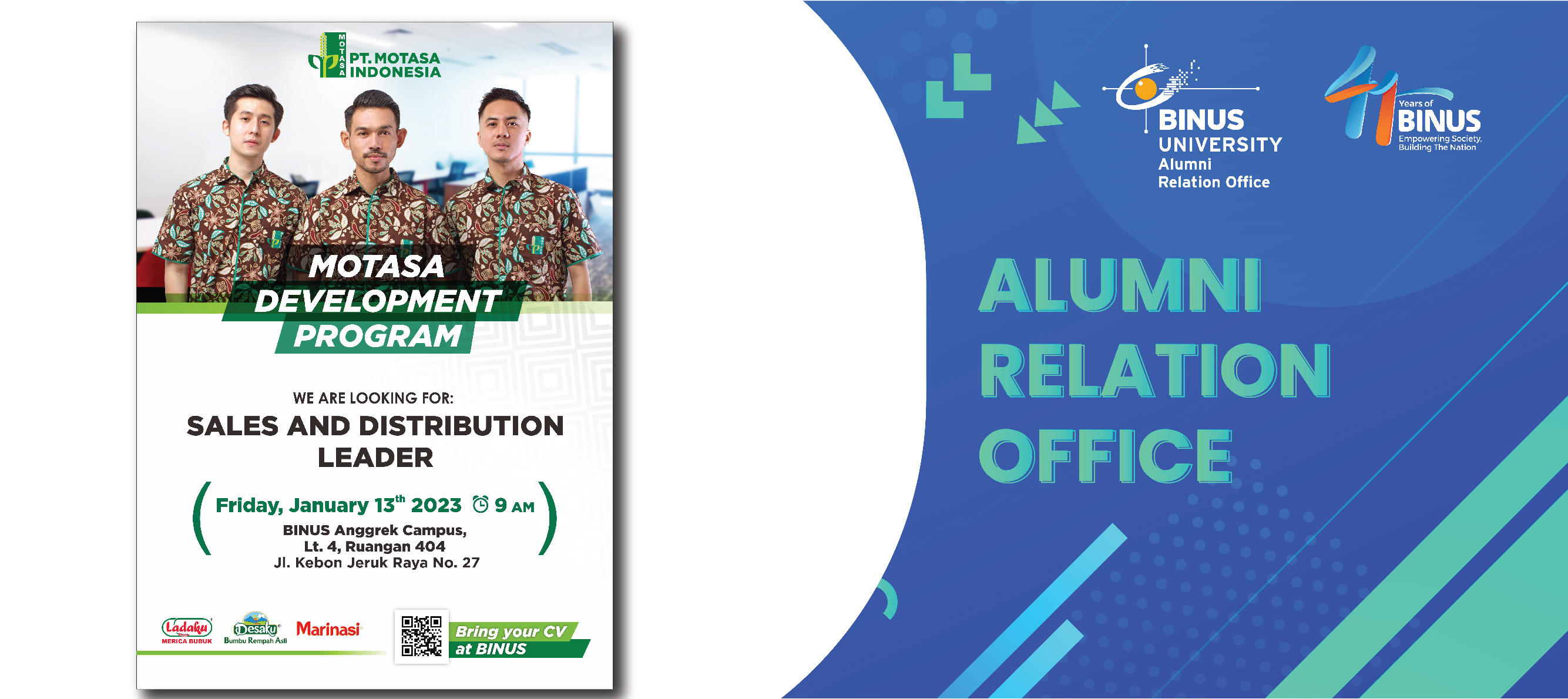 MOTASA INDONESIA goes to BINUS!