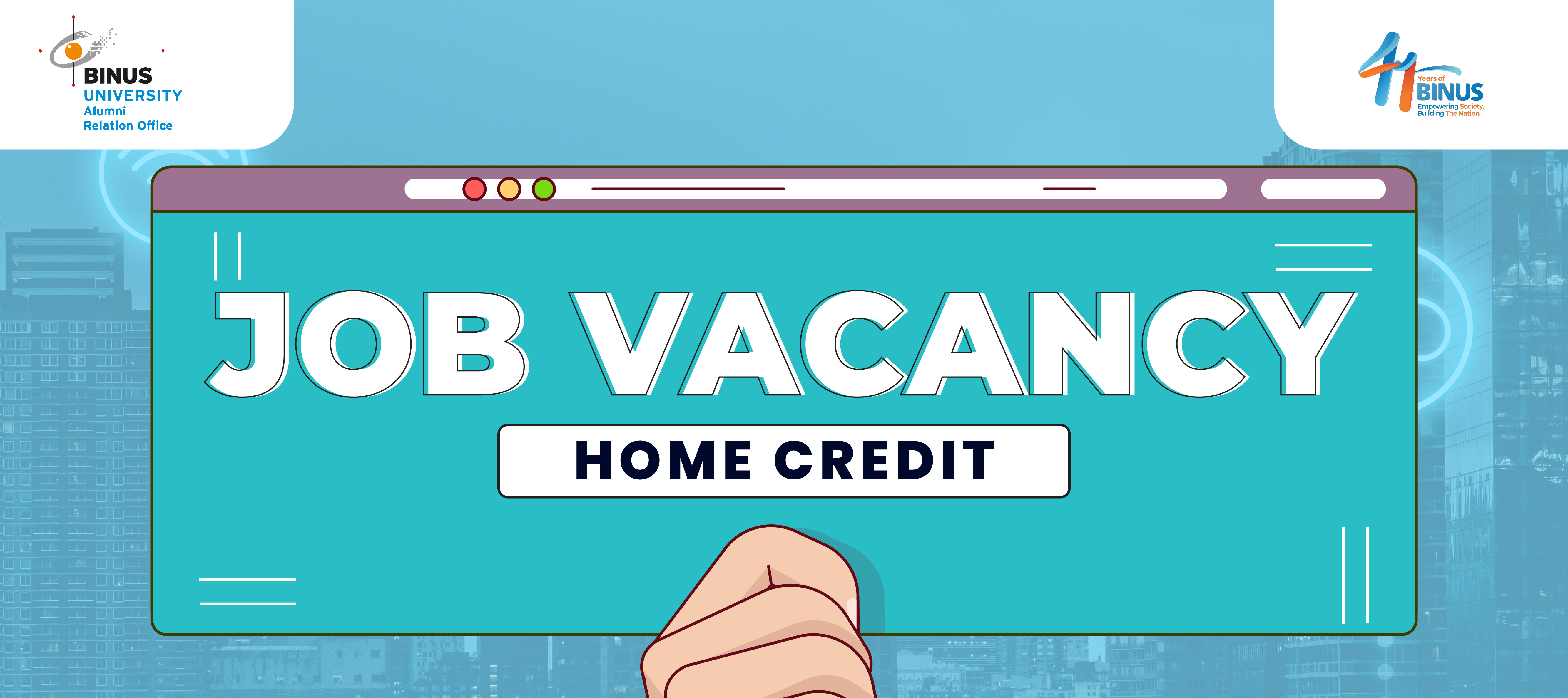 [JOB VACANCY] -  Home Credit