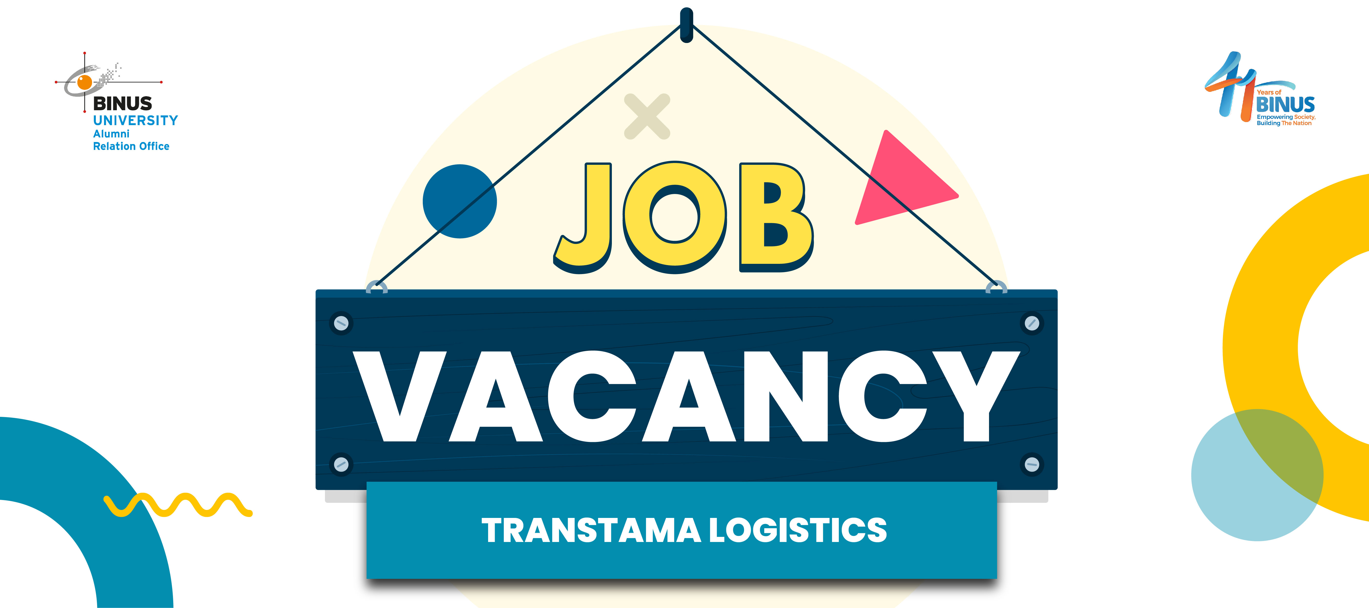 [JOB VACANCY] - Transtama Logistics 