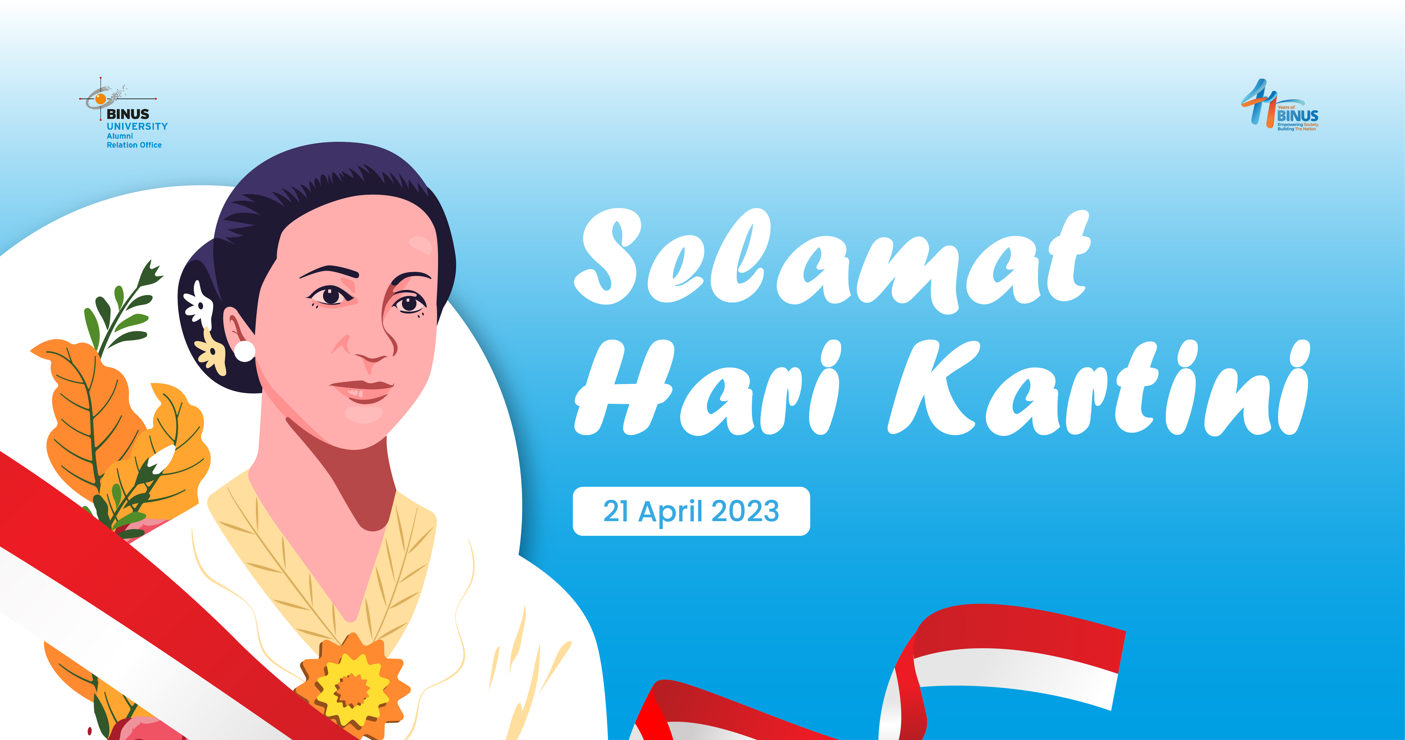 Selamat hari Kartini untuk semua wanita hebat di Indonesia!