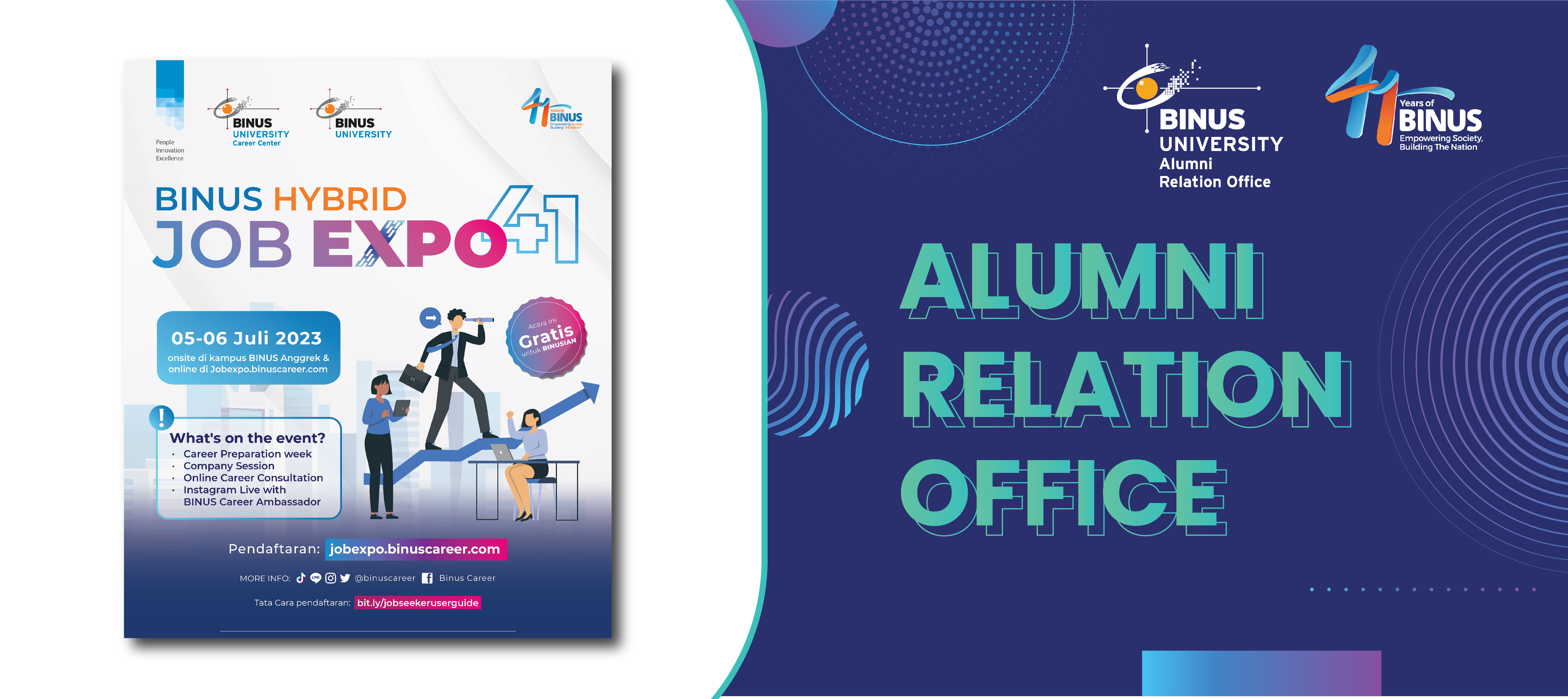 BINUS HYBRID JOB EXPO 41 
