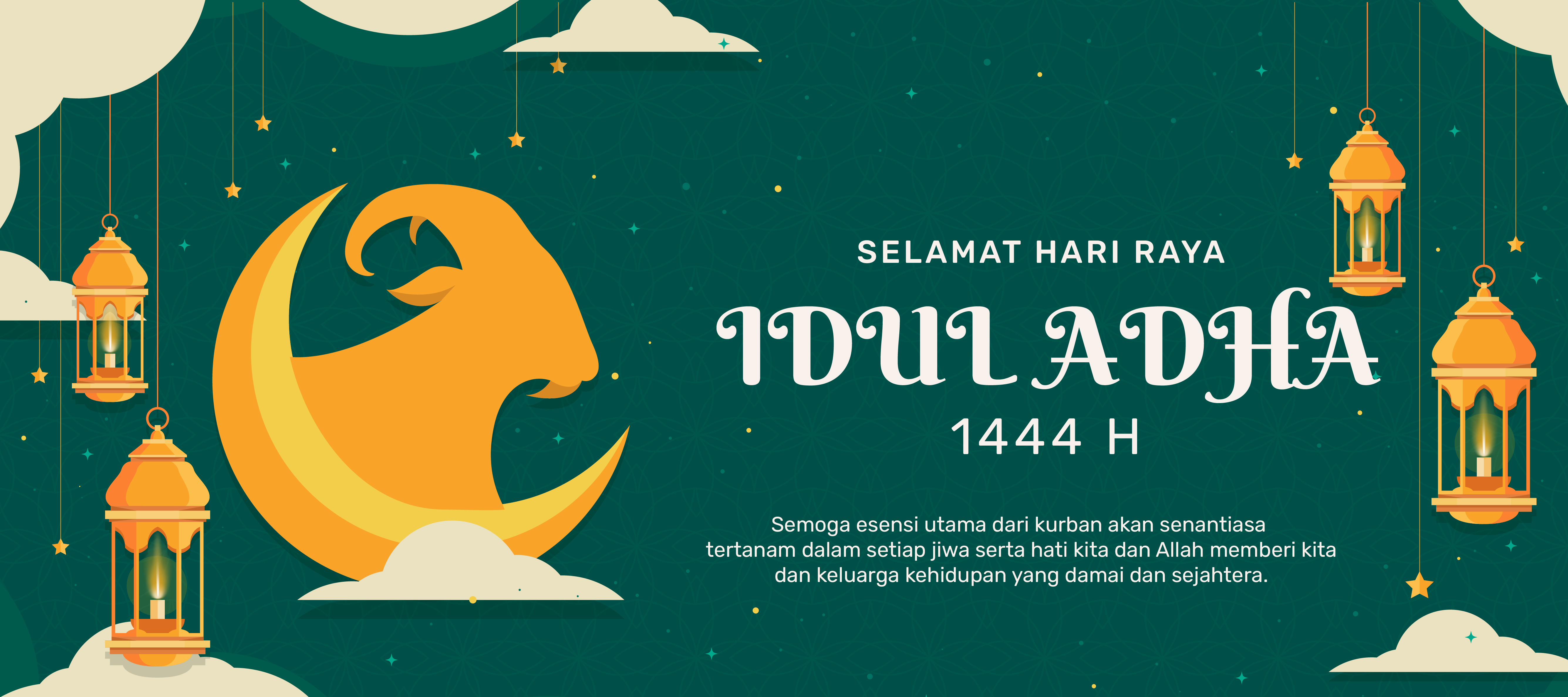 Selamat hari raya Idul Adha 1444 H.