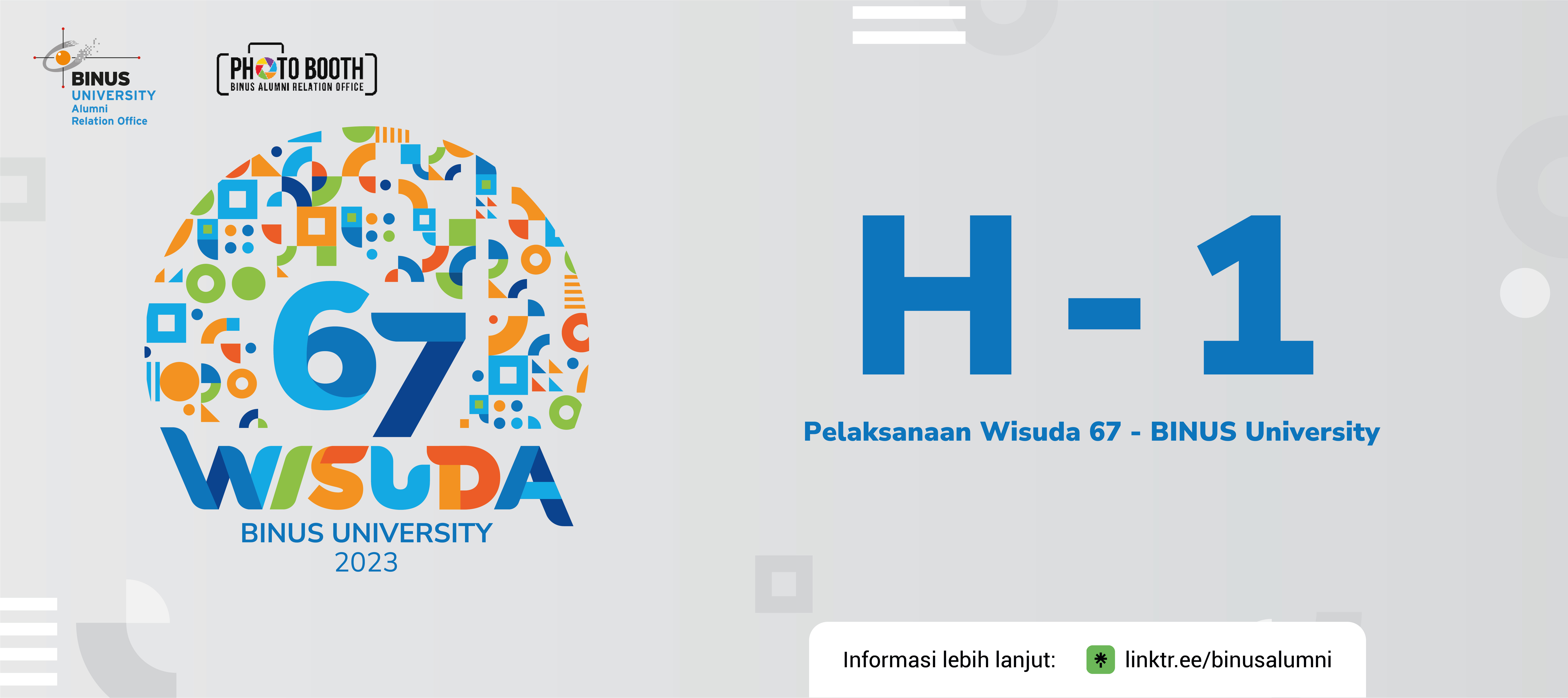 Siapa yang udah gasabar sama WISUDA 67 BINUS UNIVERSITY?