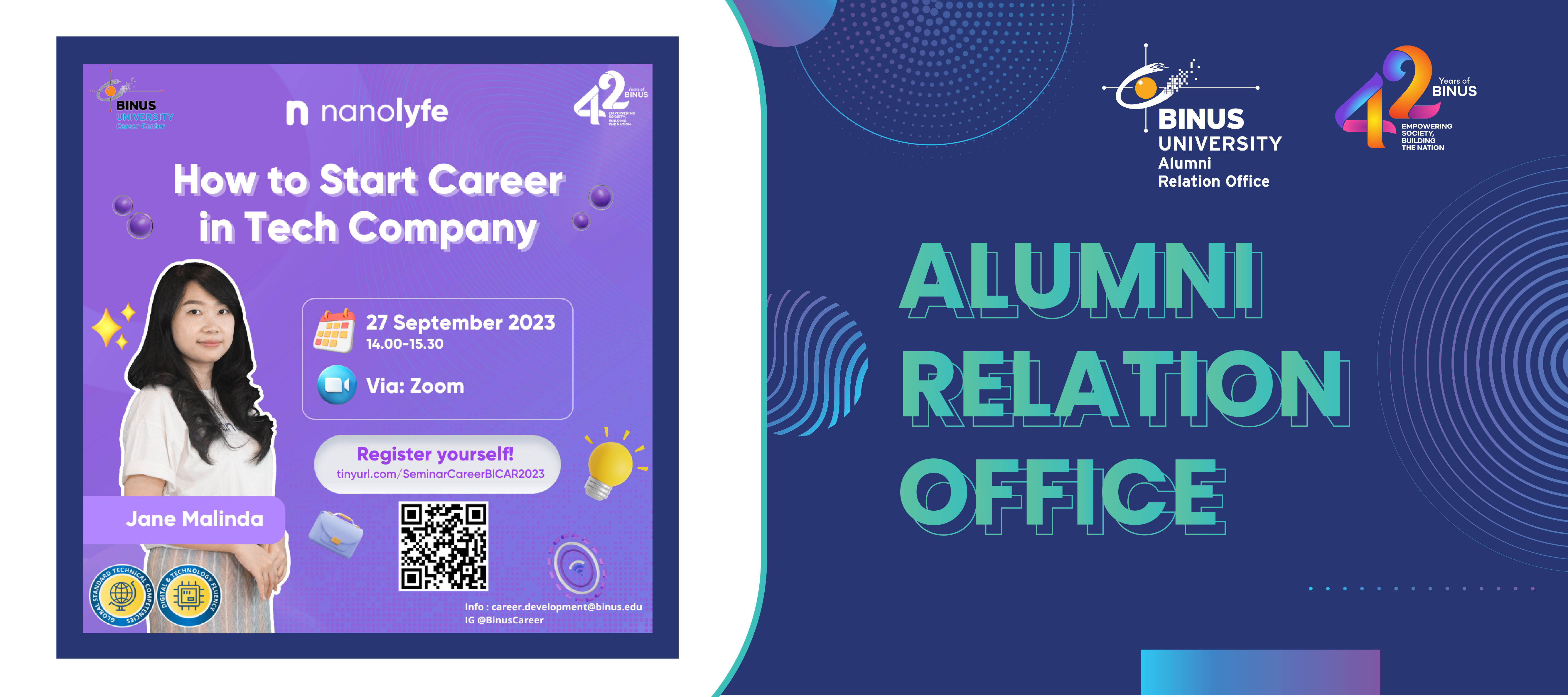 Career Seminar “How to Start Career in Tech Company”.