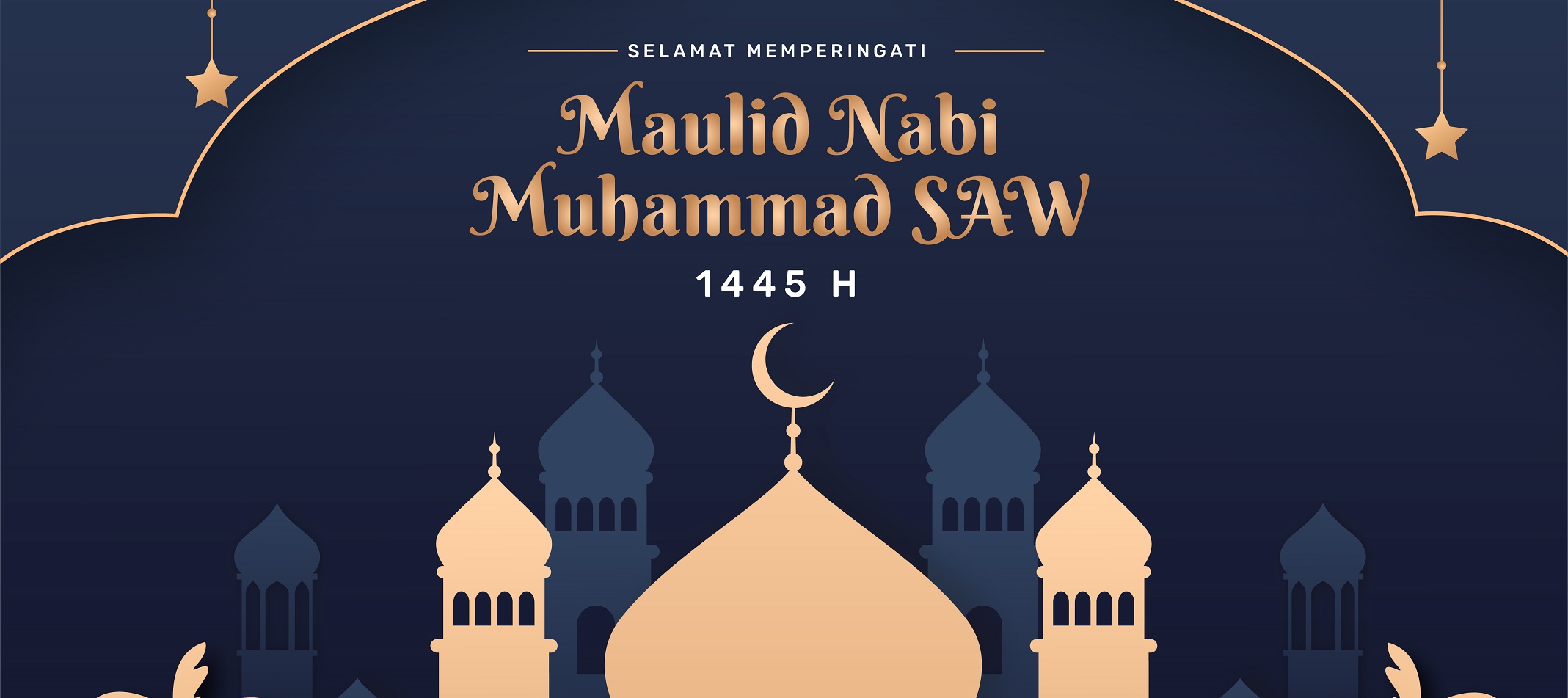 Selamat Hari Maulid Nabi Muhammad SAW 1445 H