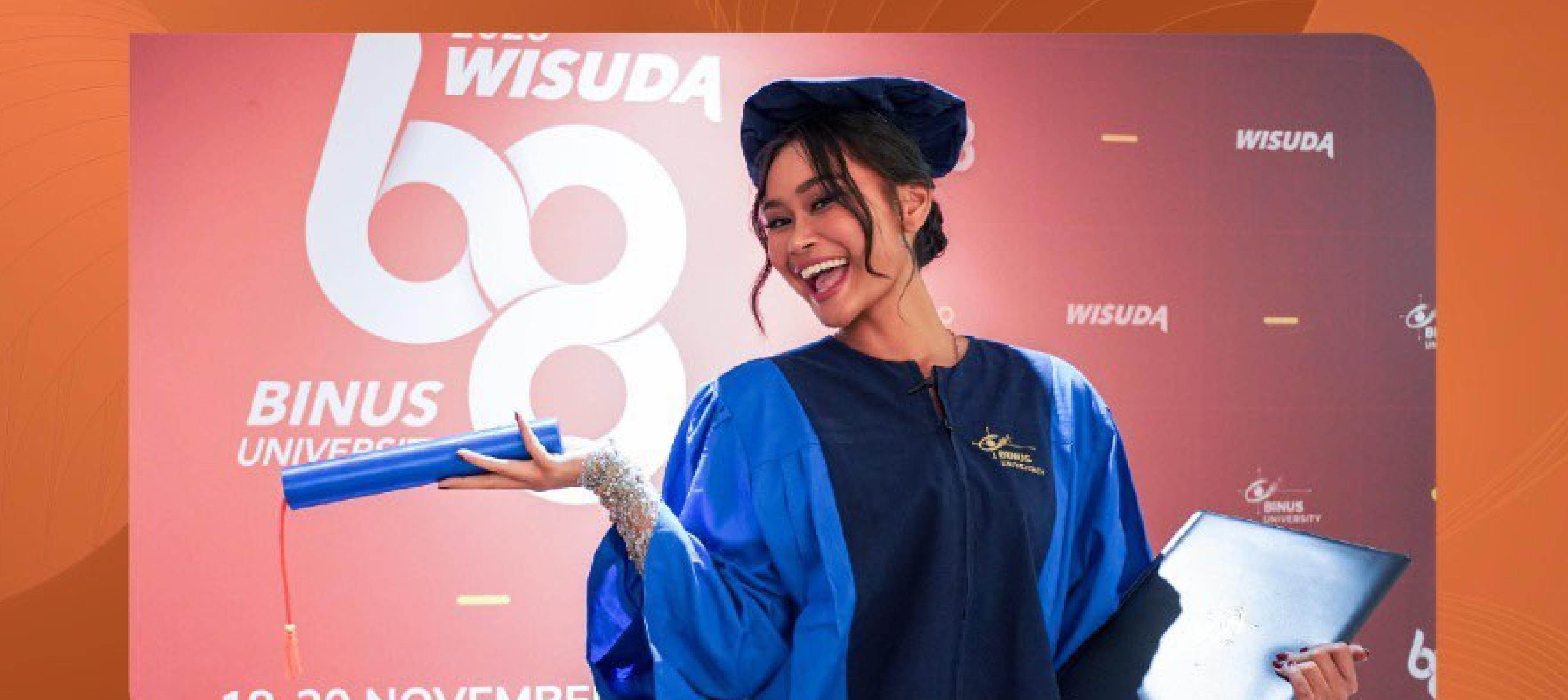 Selamat wisuda kepada Sarah Gabriella Tumiwa