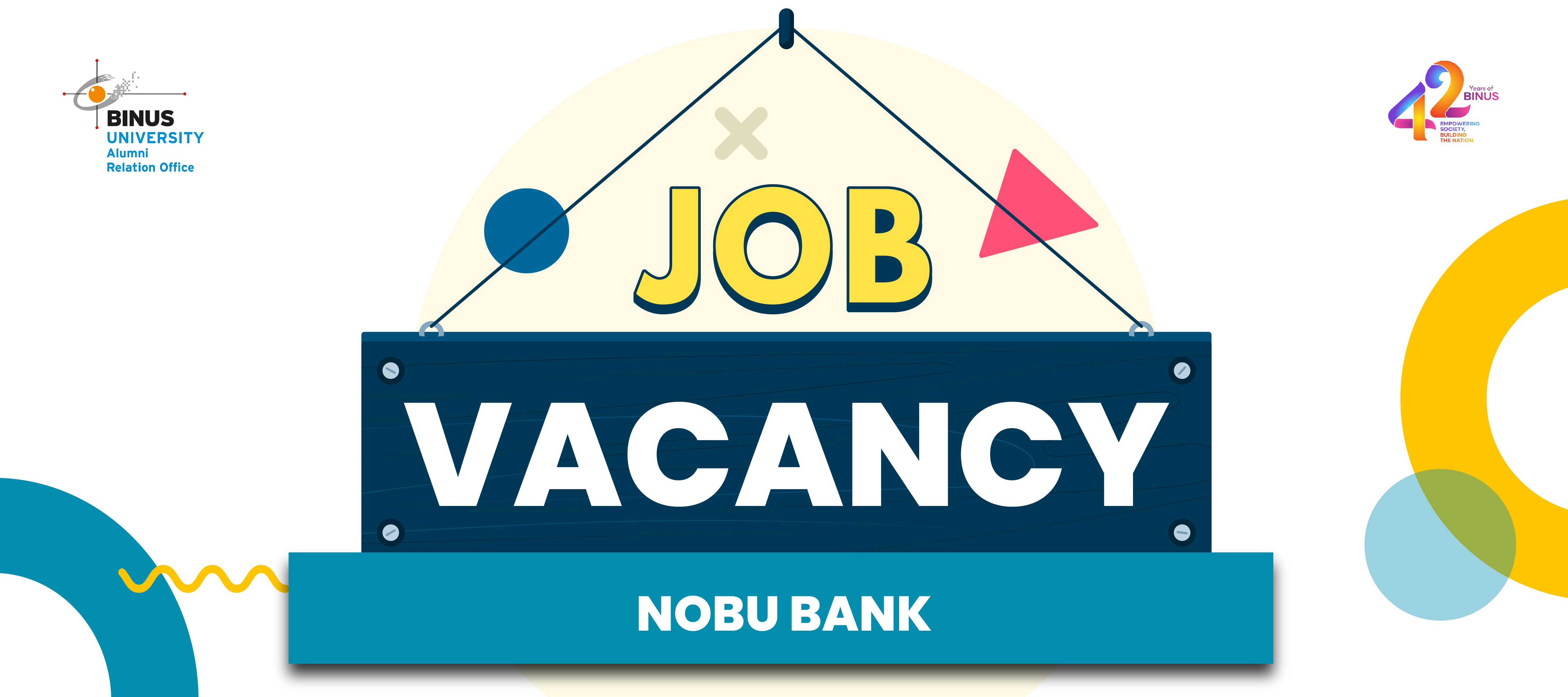[JOB VACANCY] - NOBU BANK