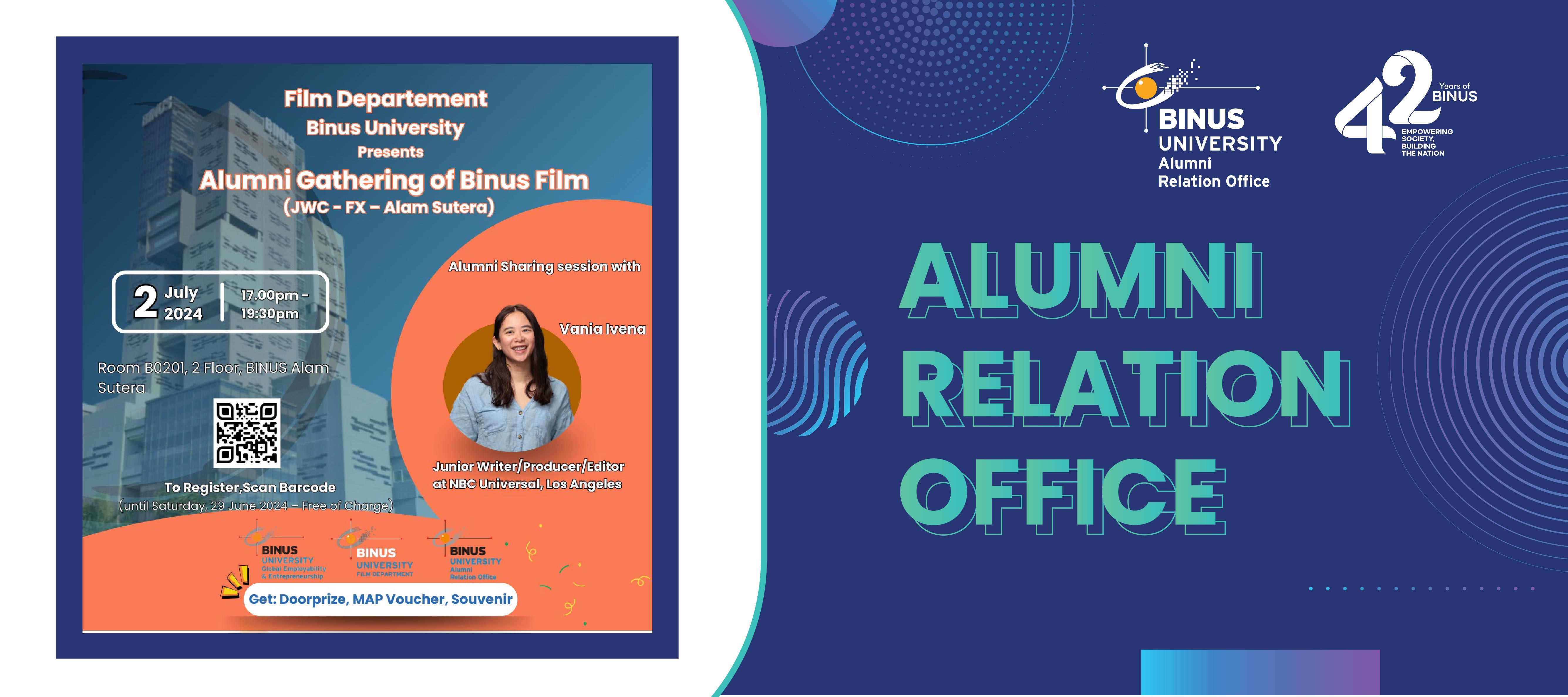 Alumni Gathering of BINUS Film (JWC- FX – Alam Sutera)