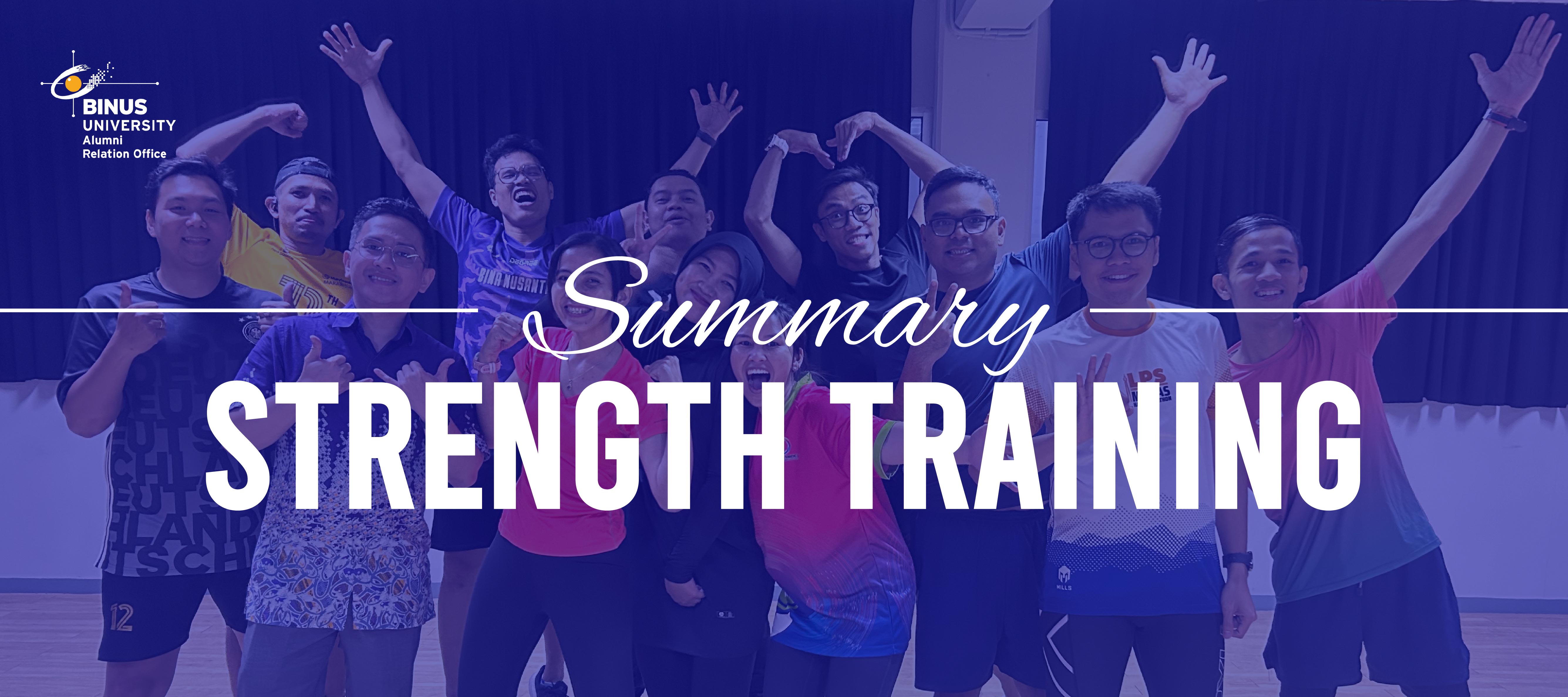 Summary Strength Training