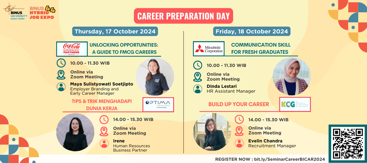 Career Preparation Day (17 & 18 Oktober)