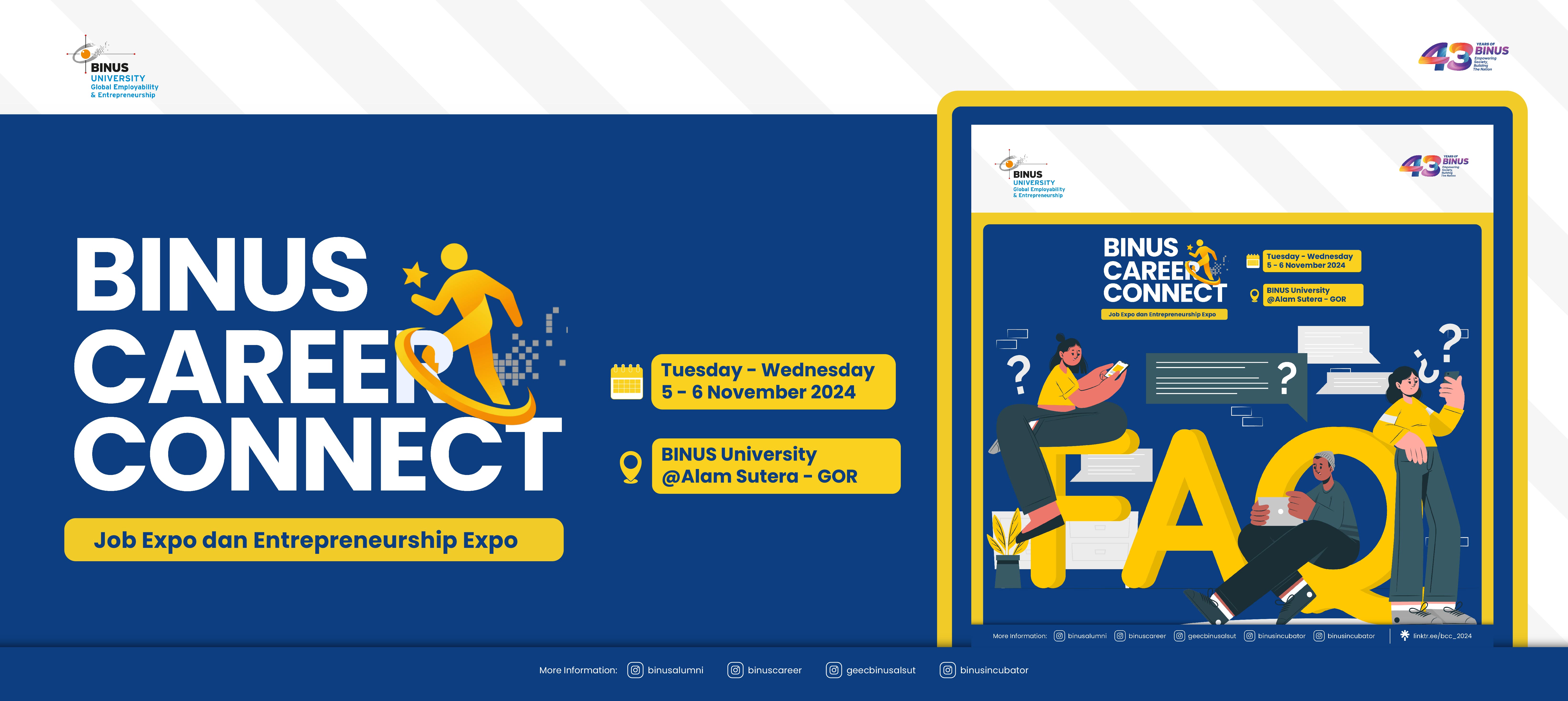 Siap-siap untuk BINUS Career Connect 2024?