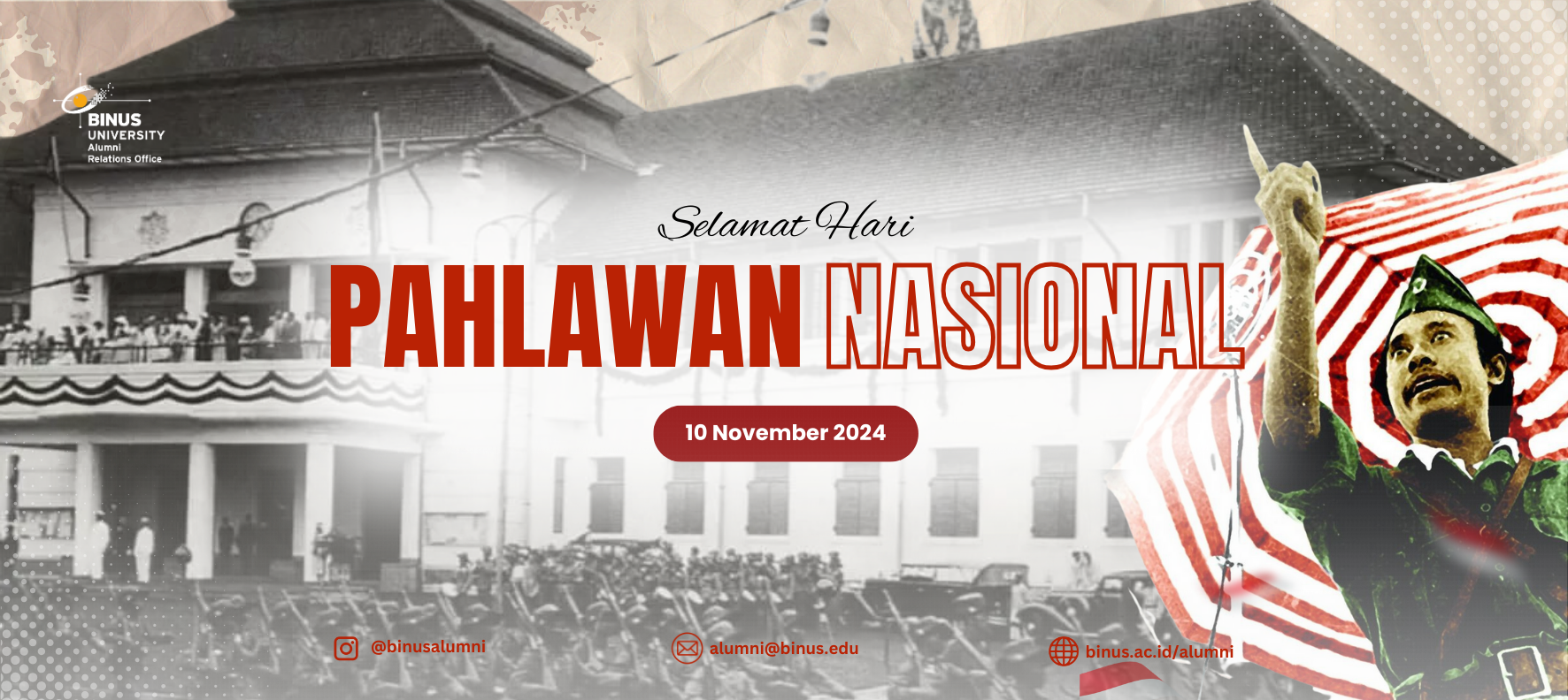 Selamat Hari Pahlawan Nasional 2024