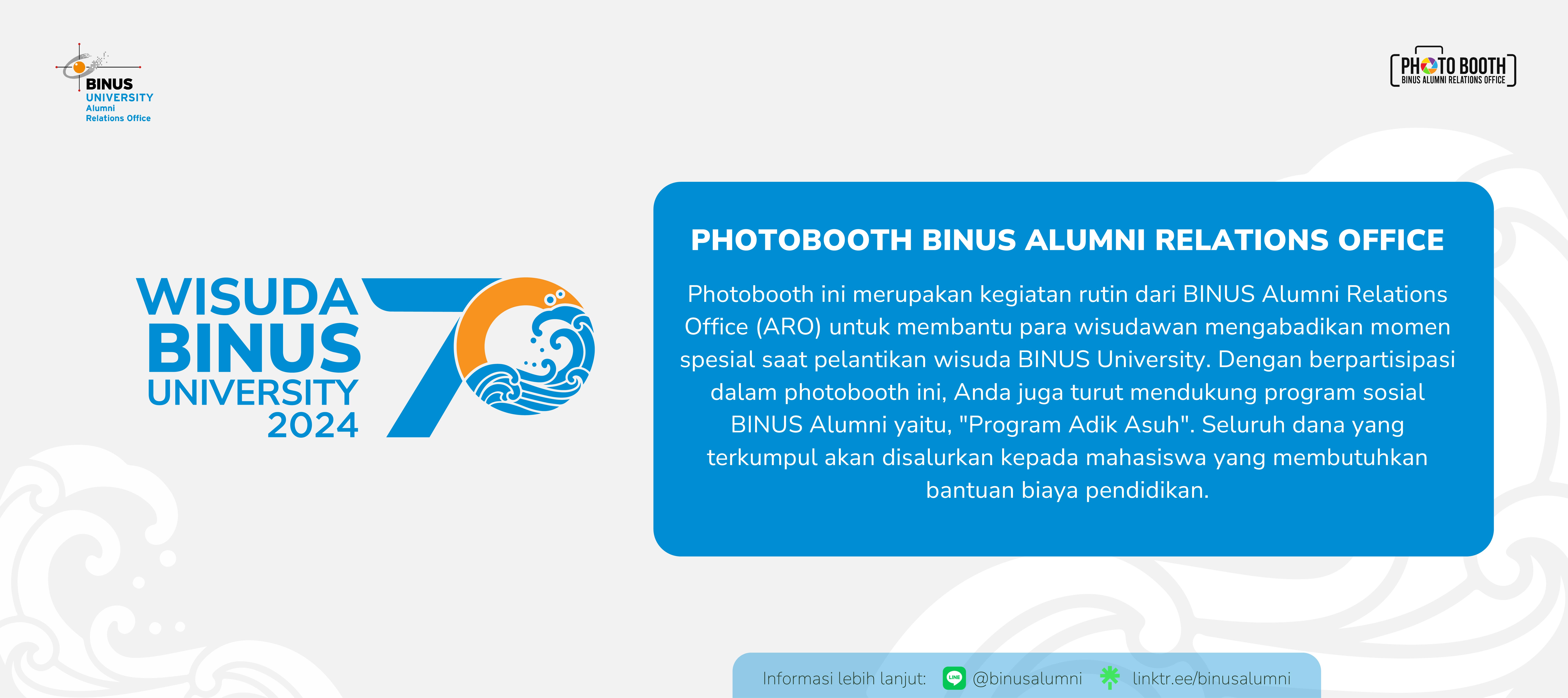 Abadikan Momen Wisudamu dengan Photobooth BINUS! 