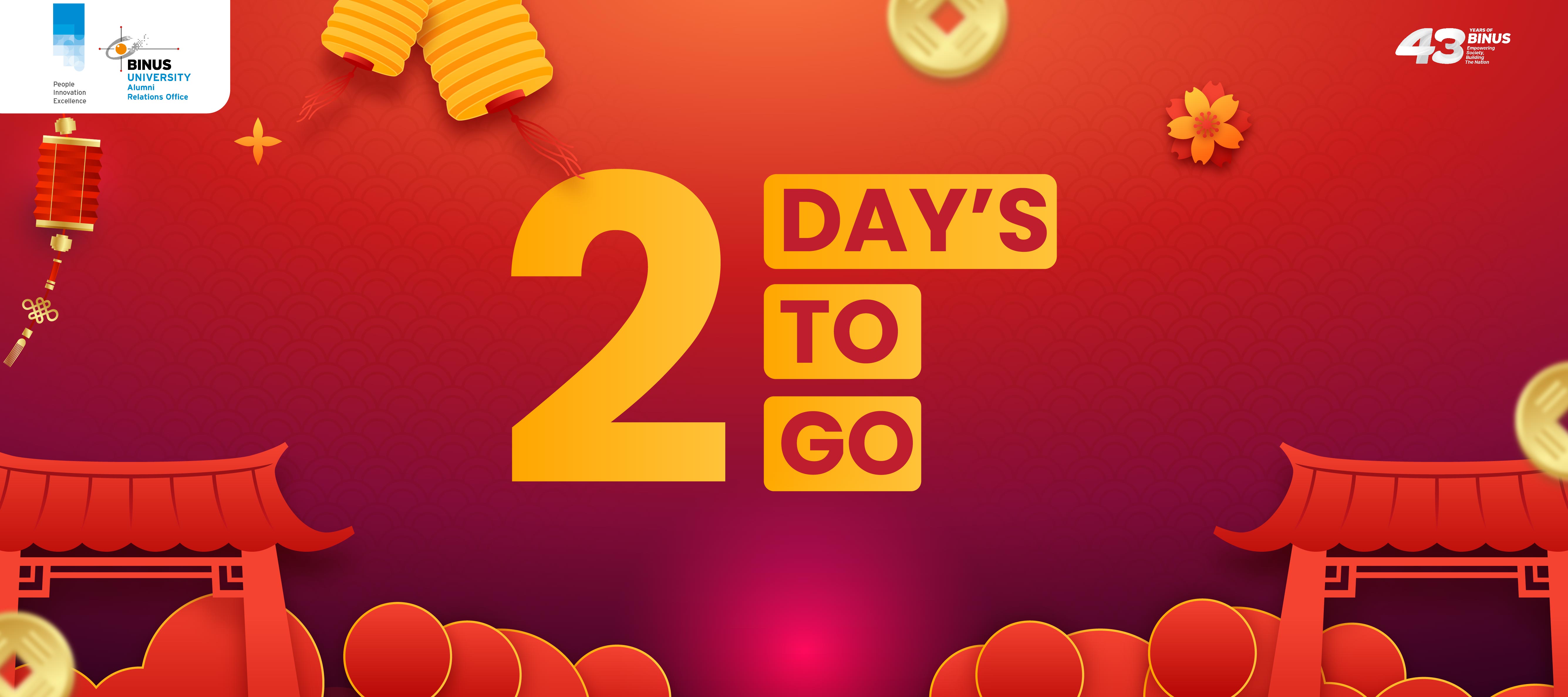 2 Hari Lagi Menuju Alumni Gathering BINUS Chapter @Medan!