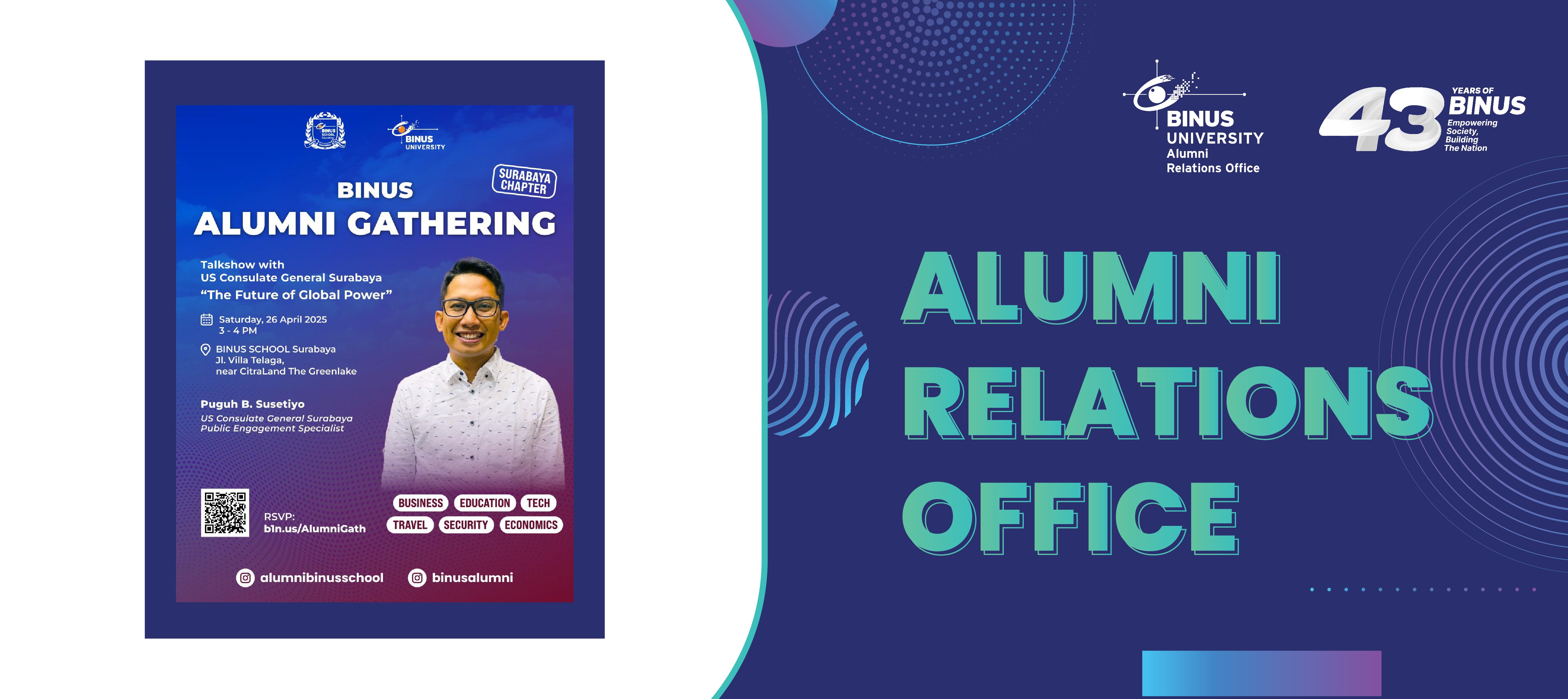 BINUS Alumni Gathering – Forge Connections. Foster Continuity