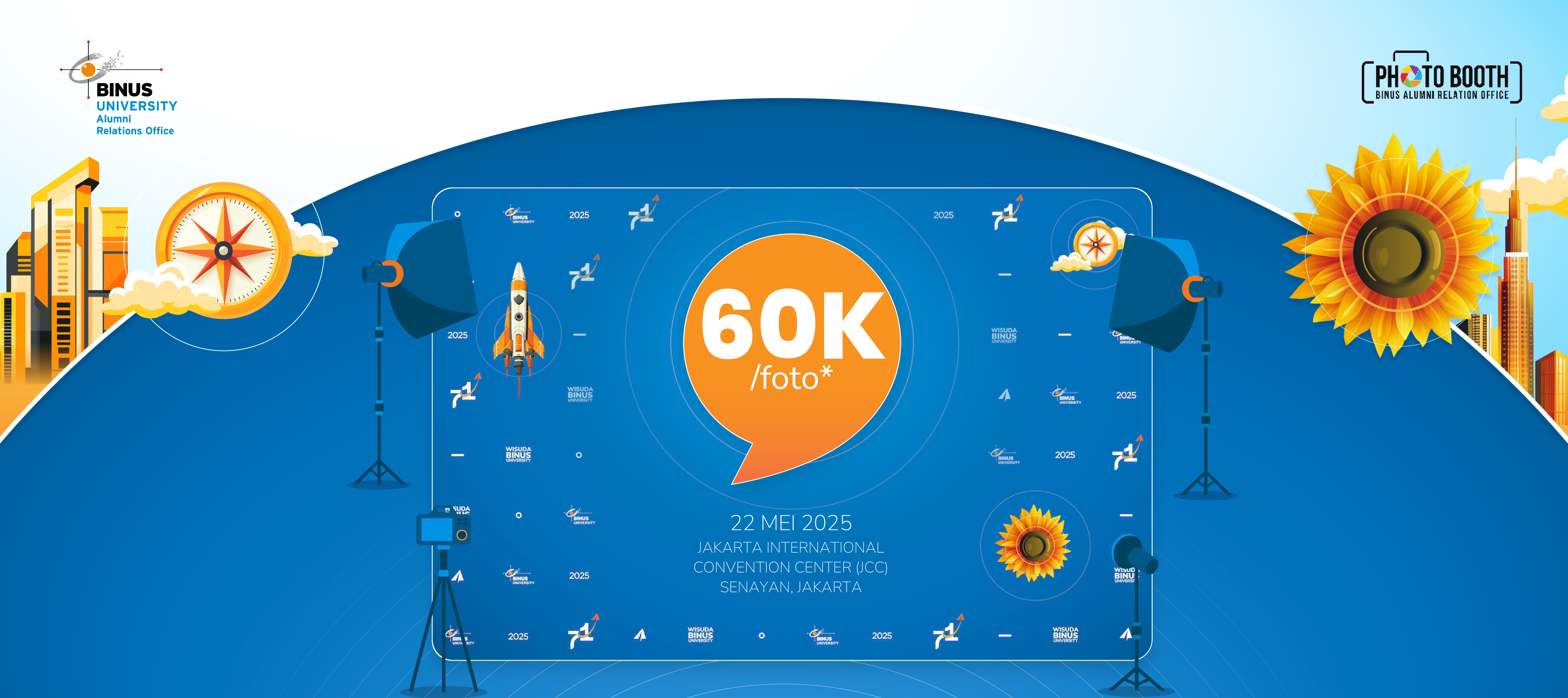 Tiket Photo Booth tersedia mulai 15–22 Mei 2025