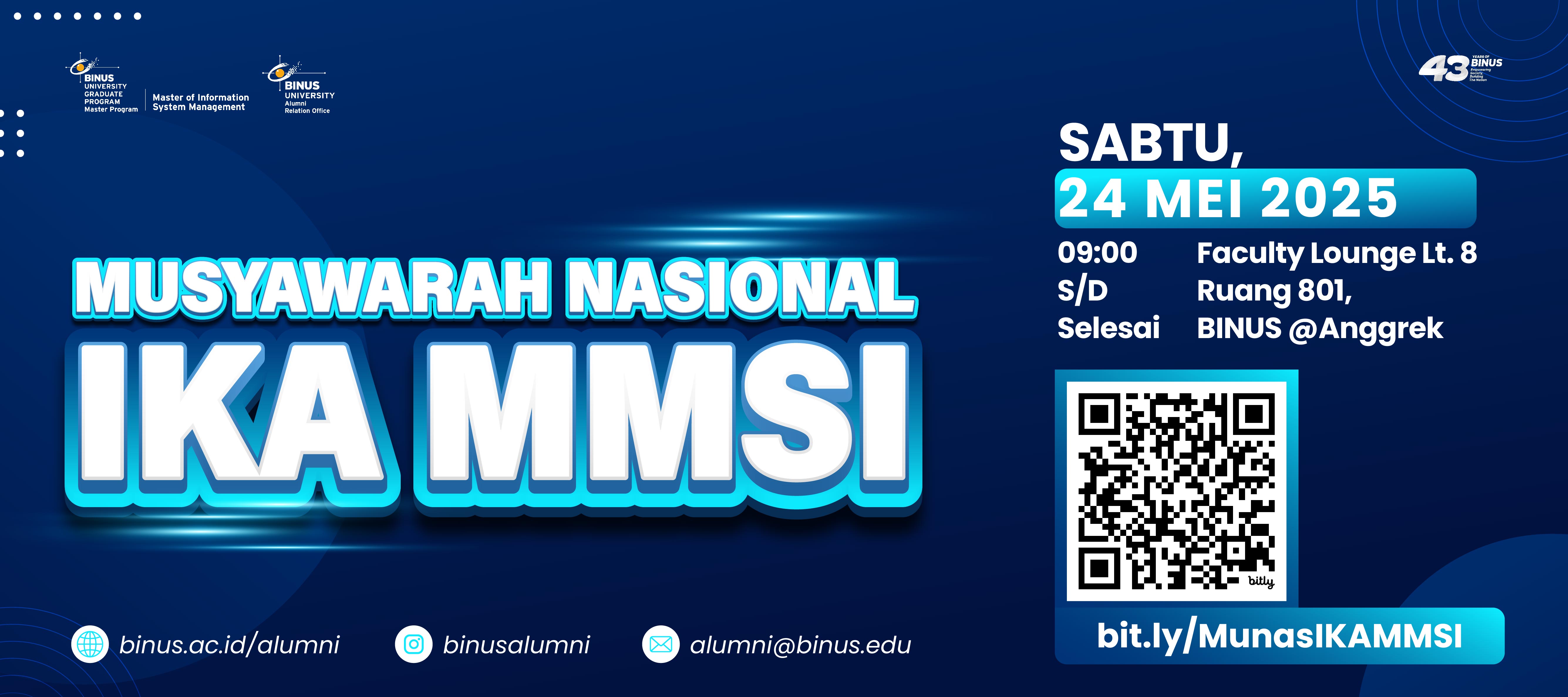 Pemilihan Calon Ketua IKATAN Alumni  MMSI 2025 - 2028