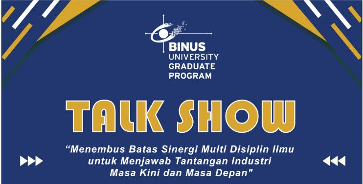 Talkshow BINUS Graduate Program Alumni 